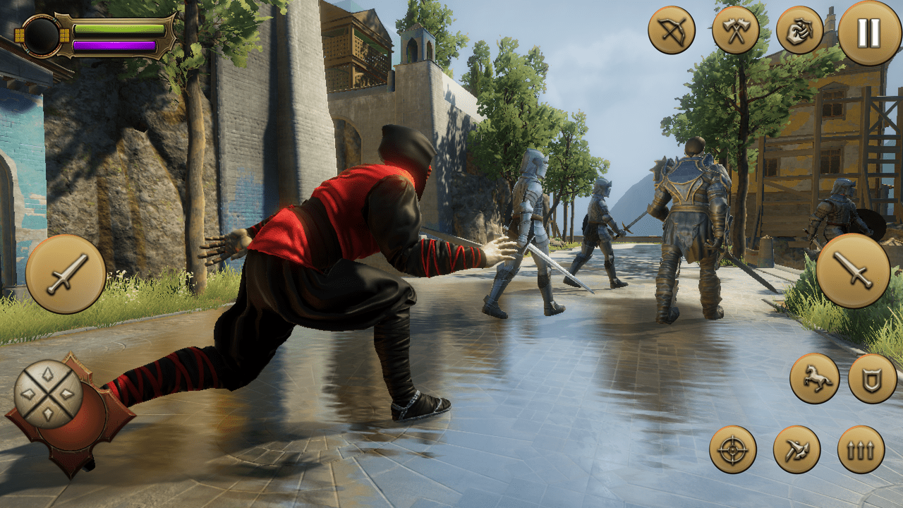 اسکرین شات 4 بازی Creed Ninja Assassin Hero