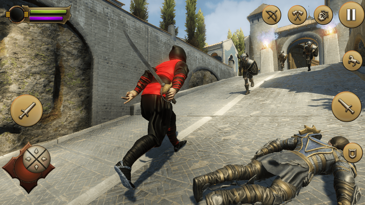 اسکرین شات 1 بازی Creed Ninja Assassin Hero
