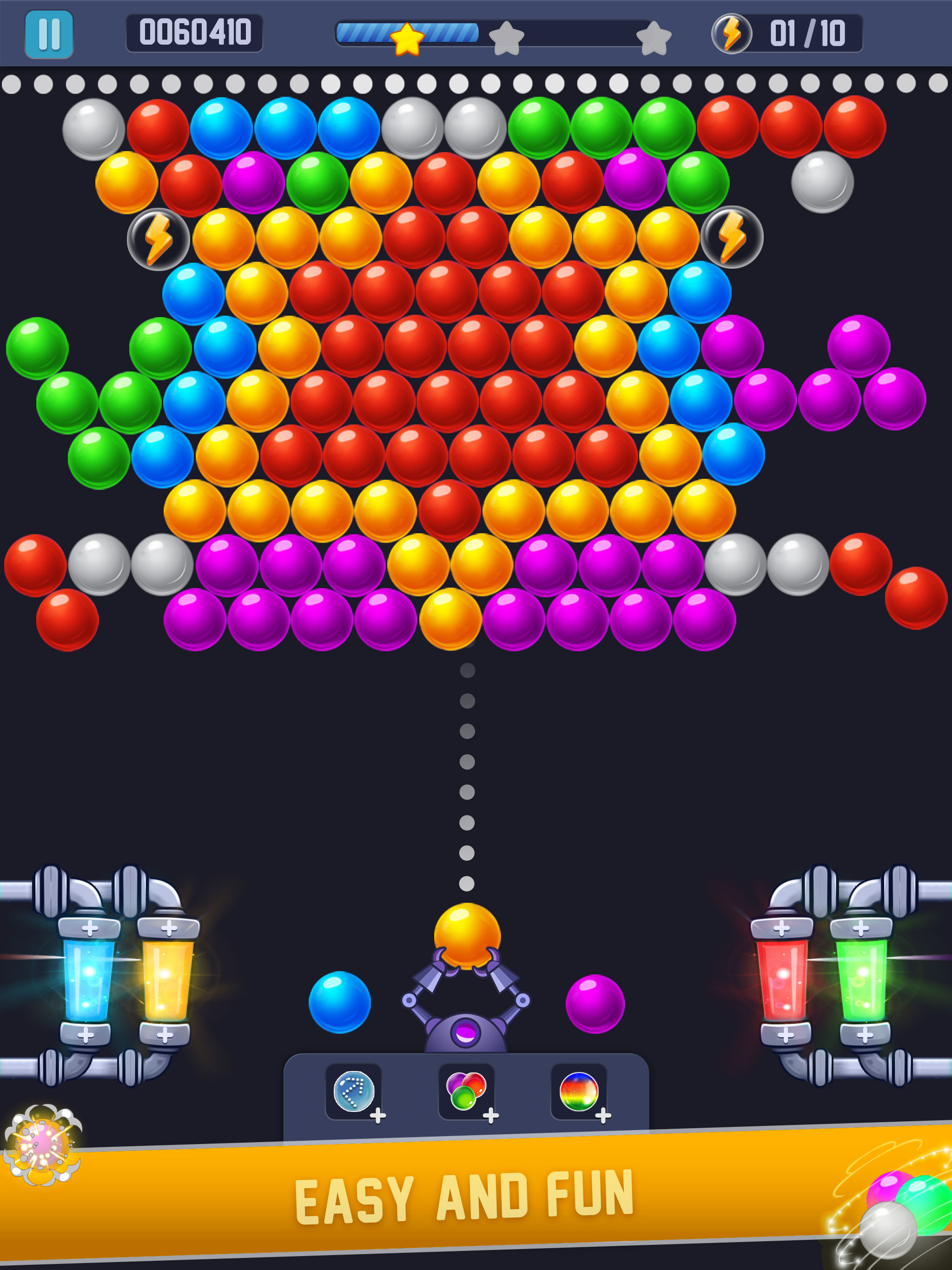 اسکرین شات 5 بازی Bubble Shooter Burst Star Game