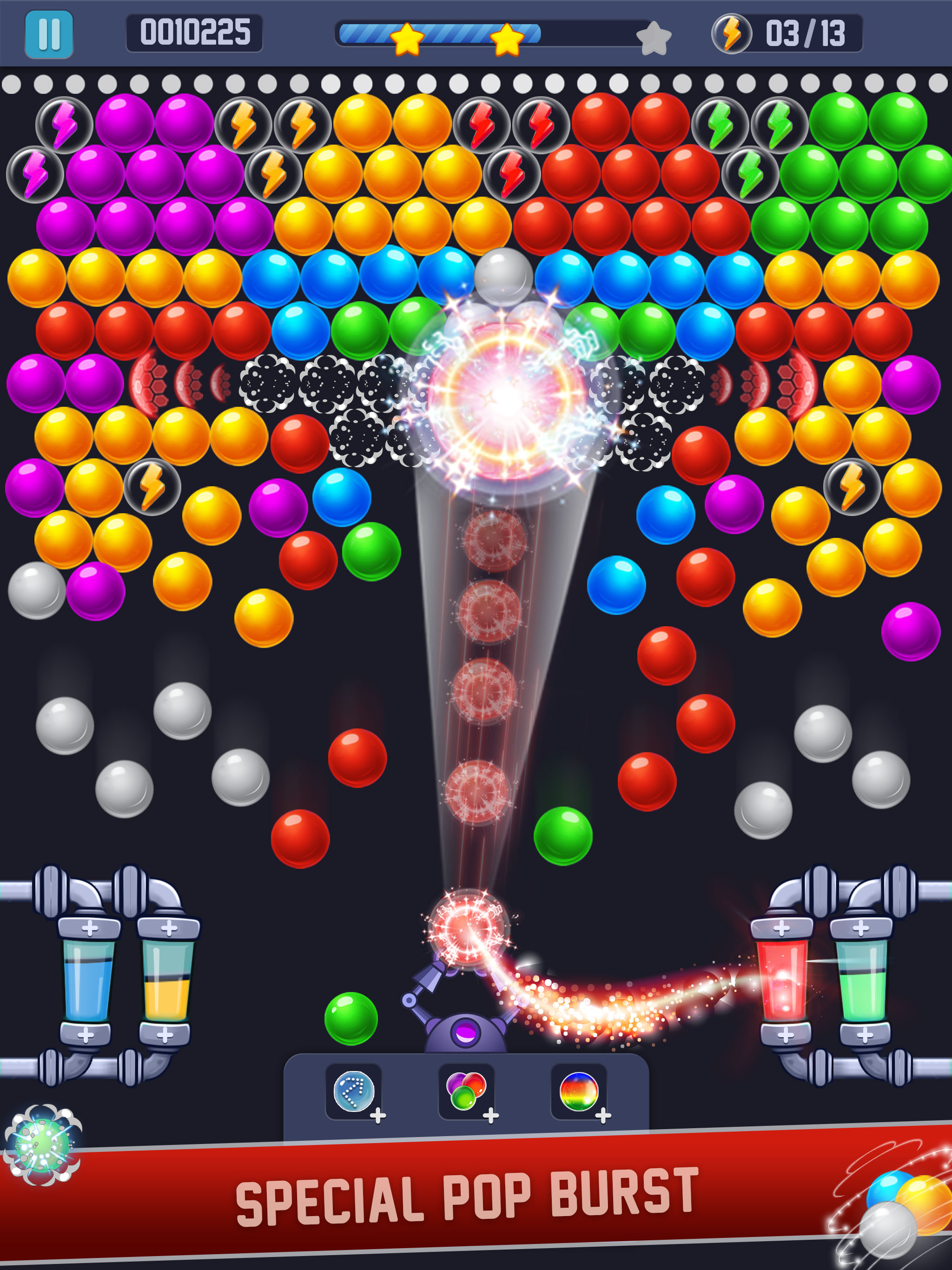 اسکرین شات 4 بازی Bubble Shooter Burst Star Game