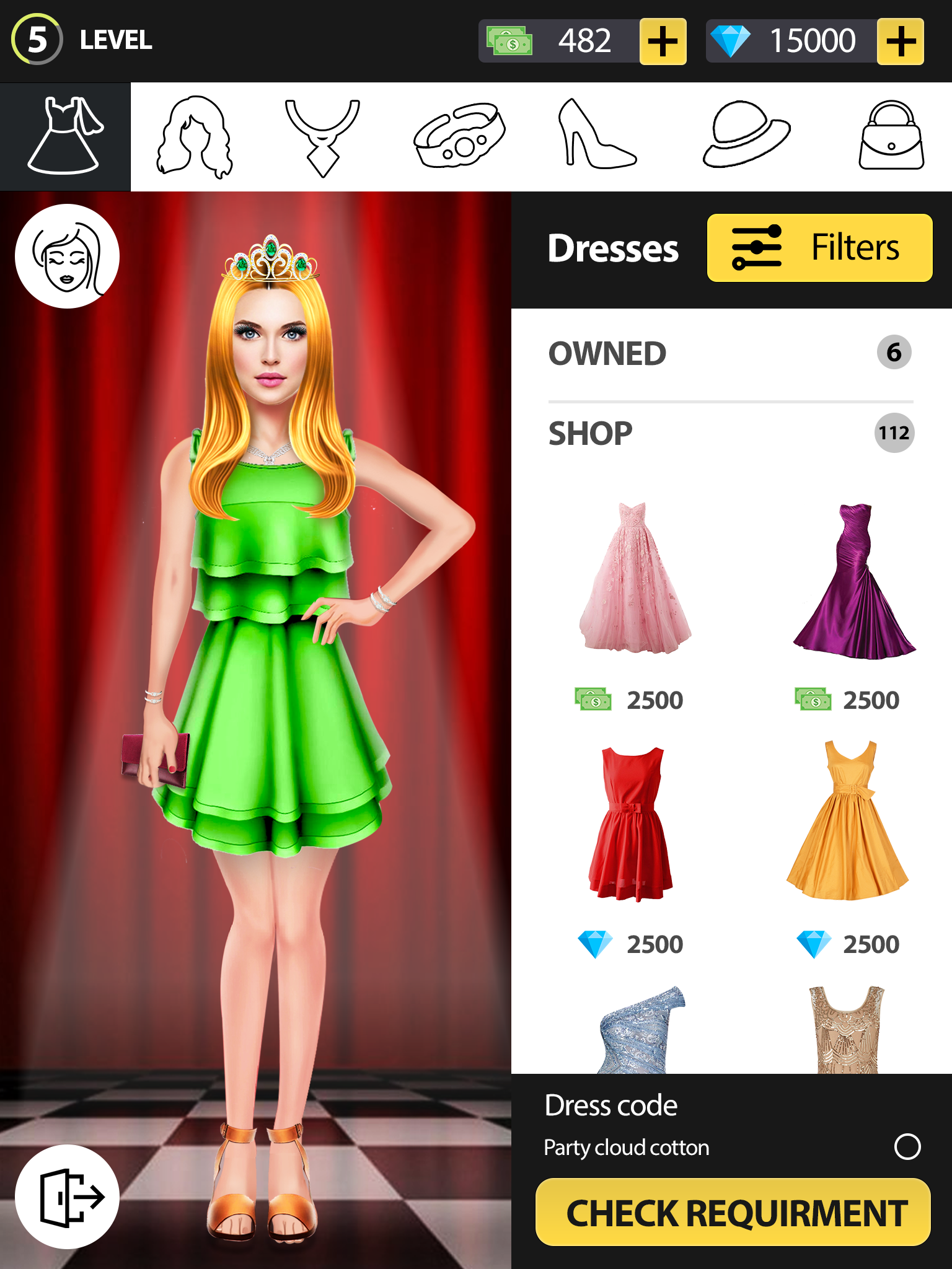 اسکرین شات 6 بازی Fashion Game: Dressup & Makeup