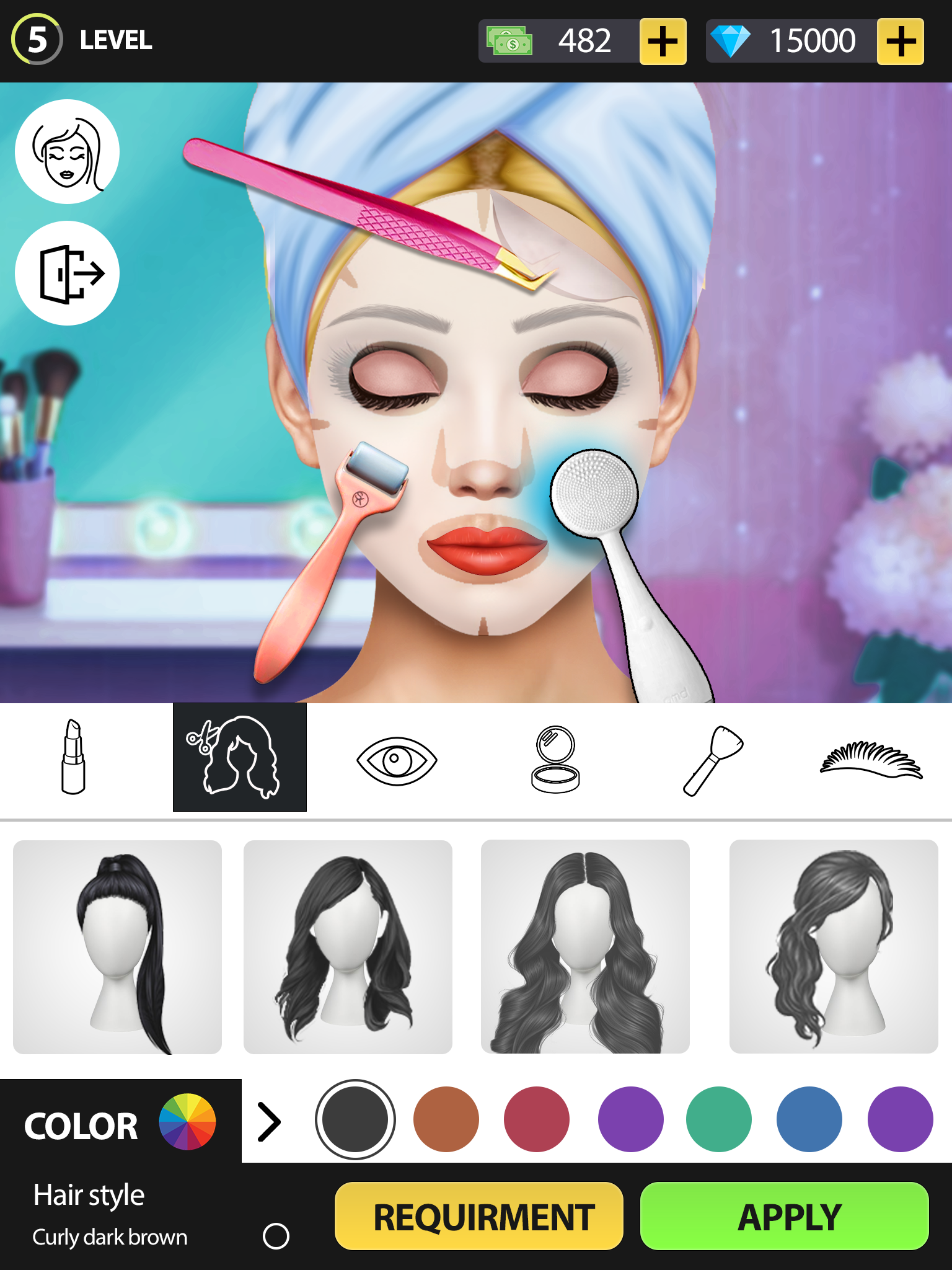 اسکرین شات 5 بازی Fashion Game: Dressup & Makeup