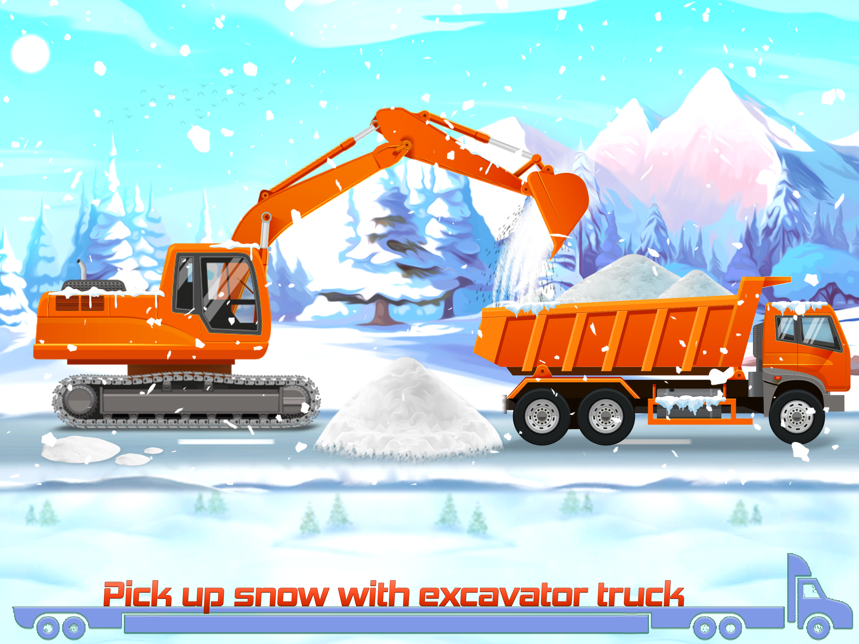 اسکرین شات 6 برنامه Kids Truck Game Road Adventure