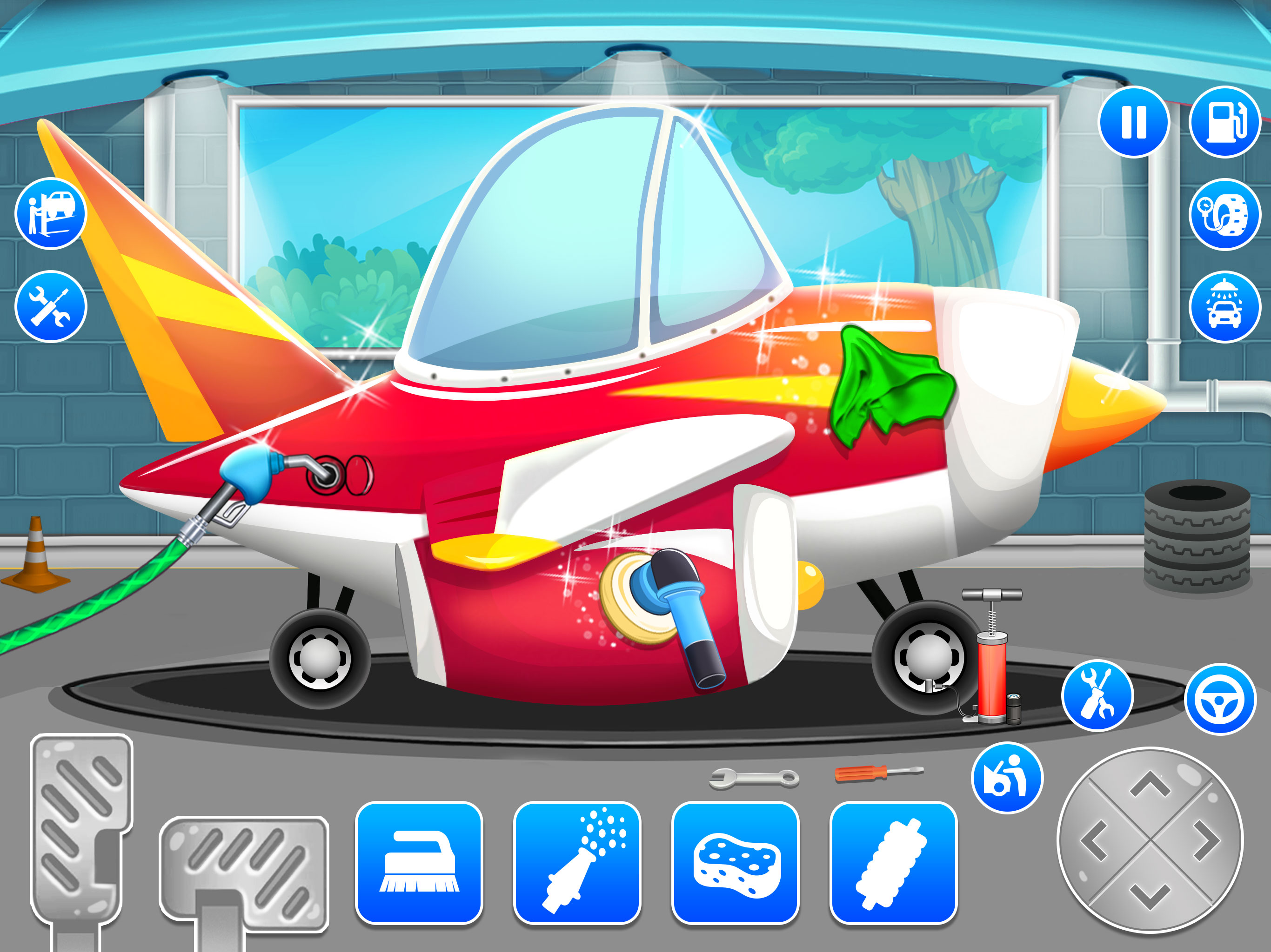 اسکرین شات 5 برنامه Car Wash Games Car Washing
