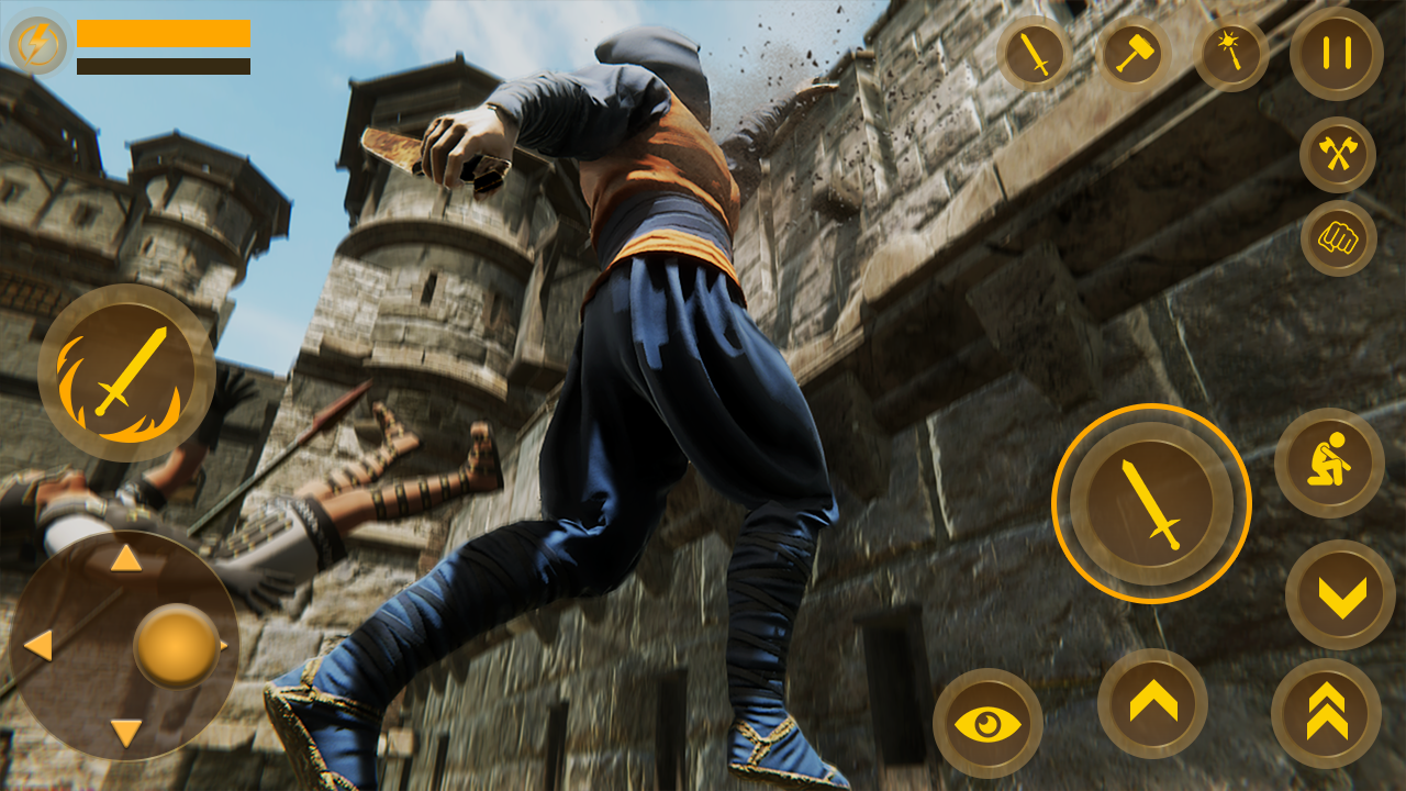 اسکرین شات 2 بازی Ninja Shadow Fighter Game