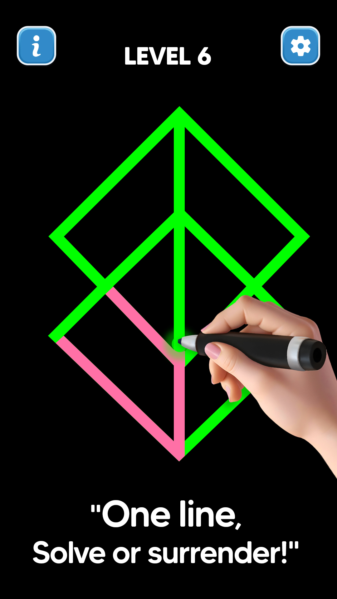 اسکرین شات 5 بازی Line Drawing: No Lift Puzzle