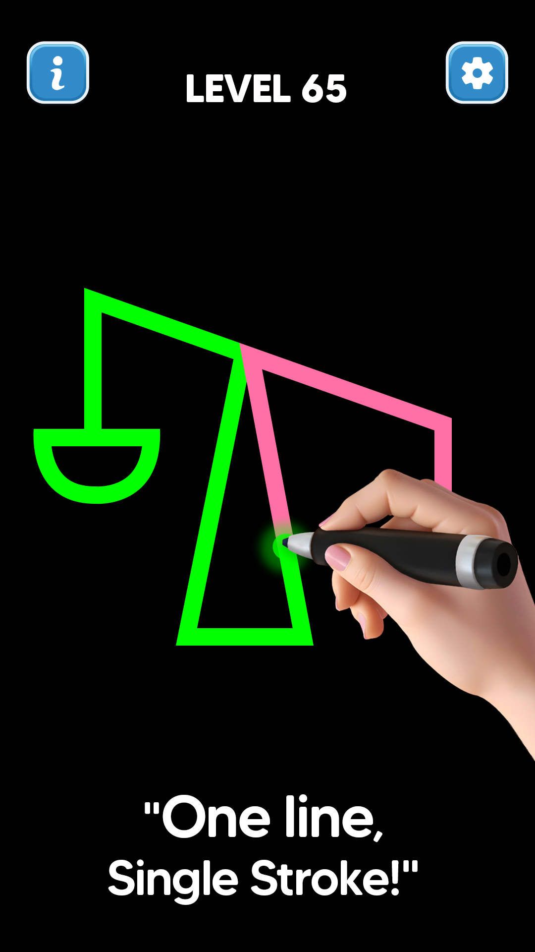 اسکرین شات 4 بازی Line Drawing: No Lift Puzzle