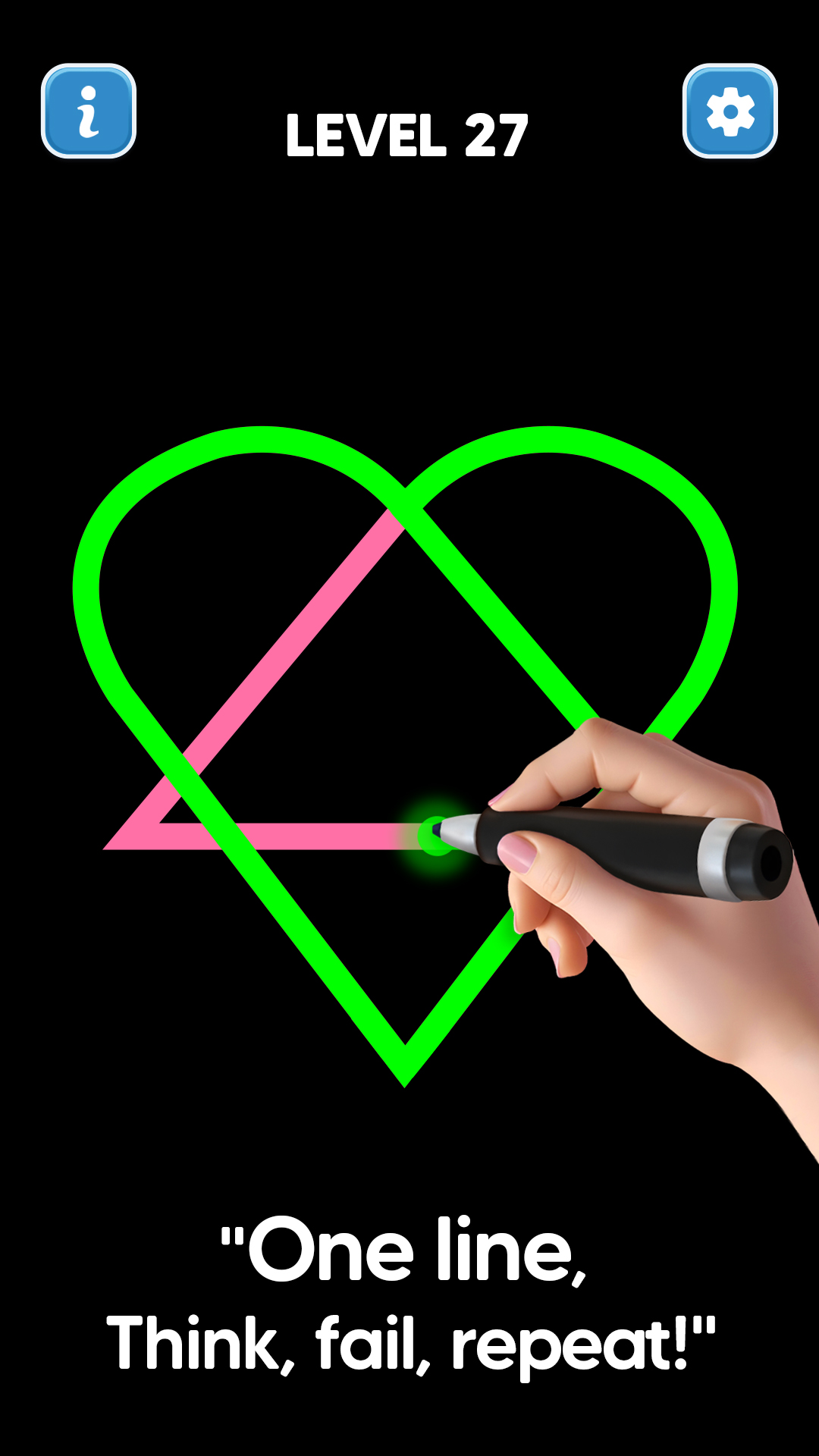 اسکرین شات 3 بازی Line Drawing: No Lift Puzzle