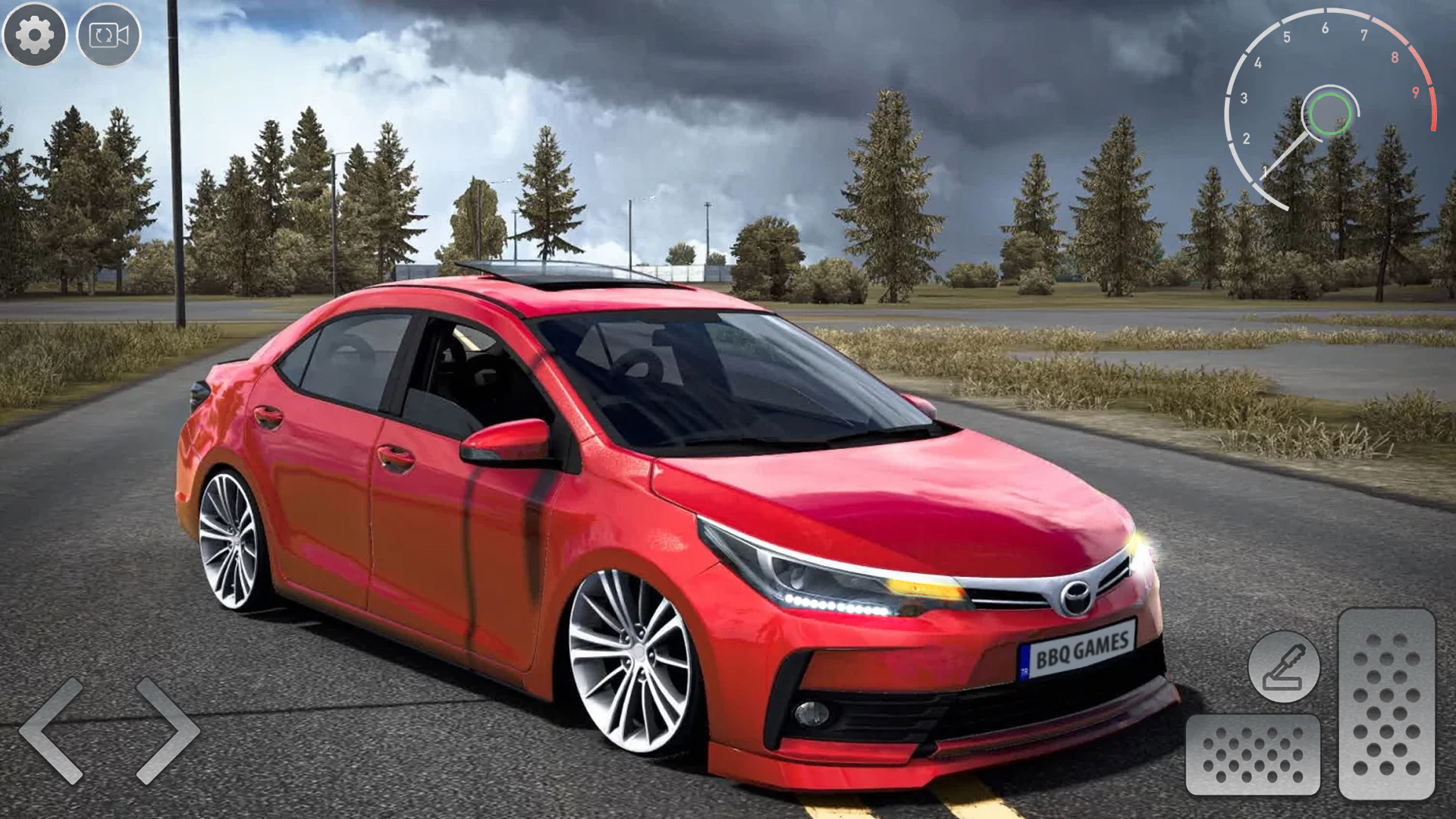 اسکرین شات 1 بازی Corolla Car Parking Simulator