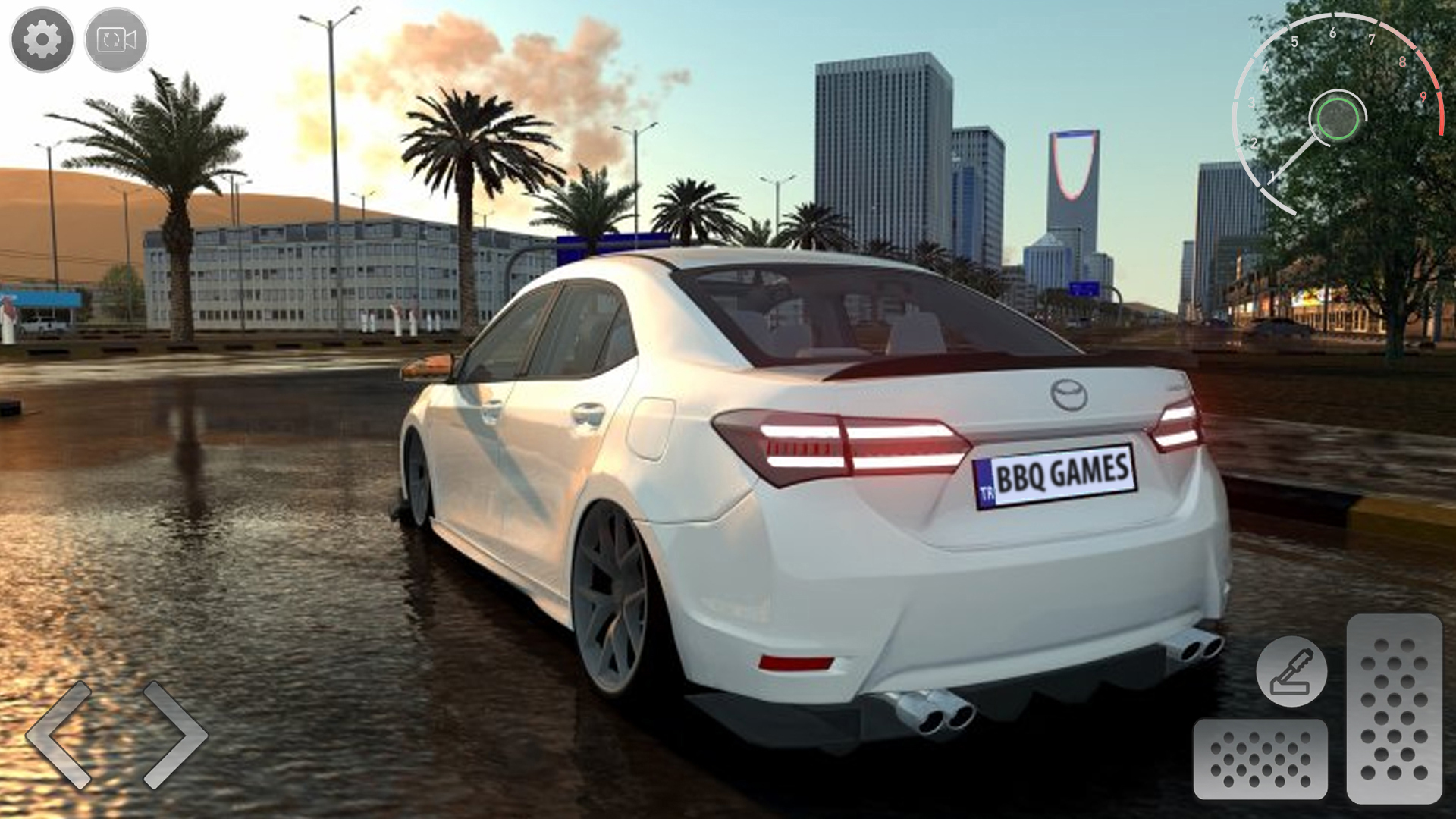 اسکرین شات 3 بازی Corolla Car Parking Simulator