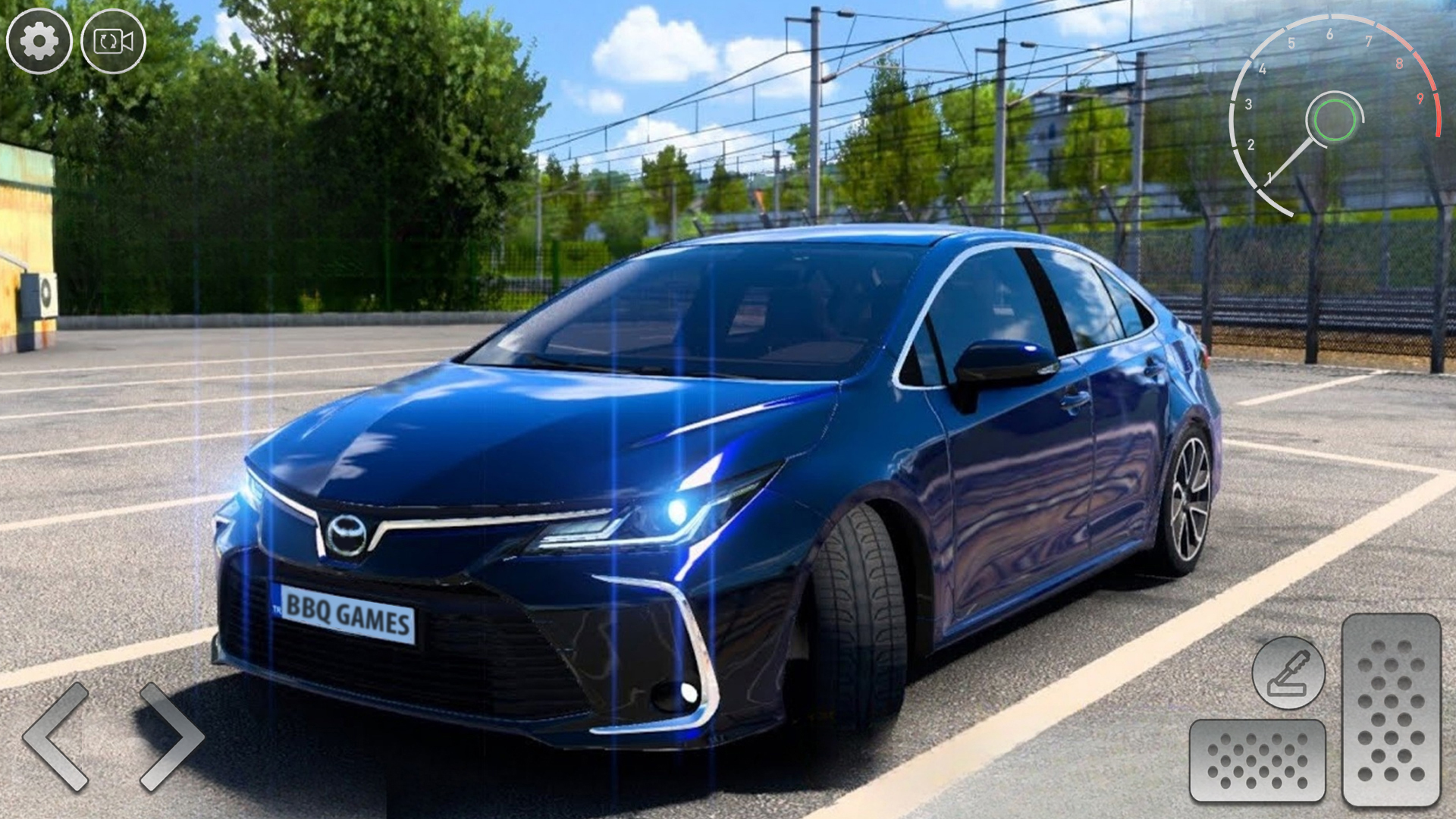 اسکرین شات 2 بازی Corolla Car Parking Simulator