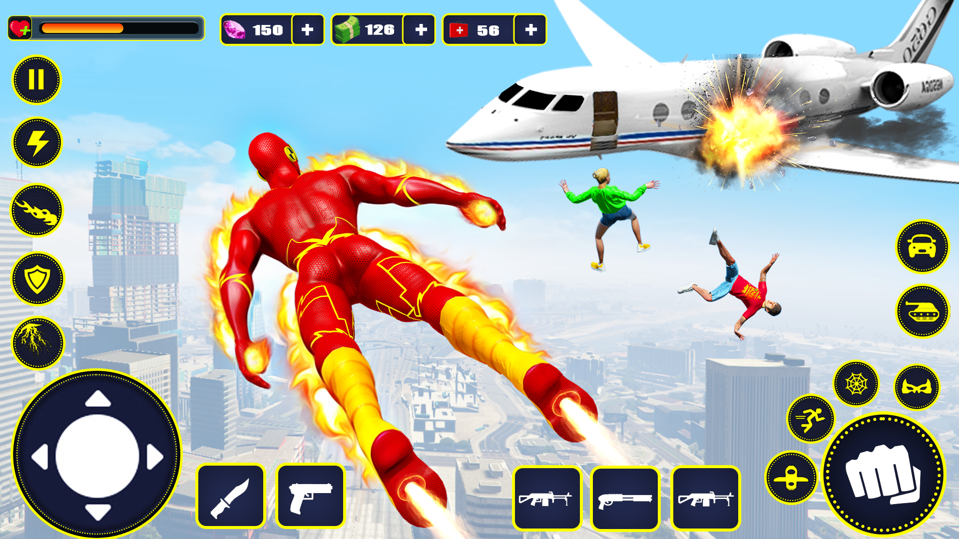 اسکرین شات 7 برنامه Fire Hero Robot Rescue Mission
