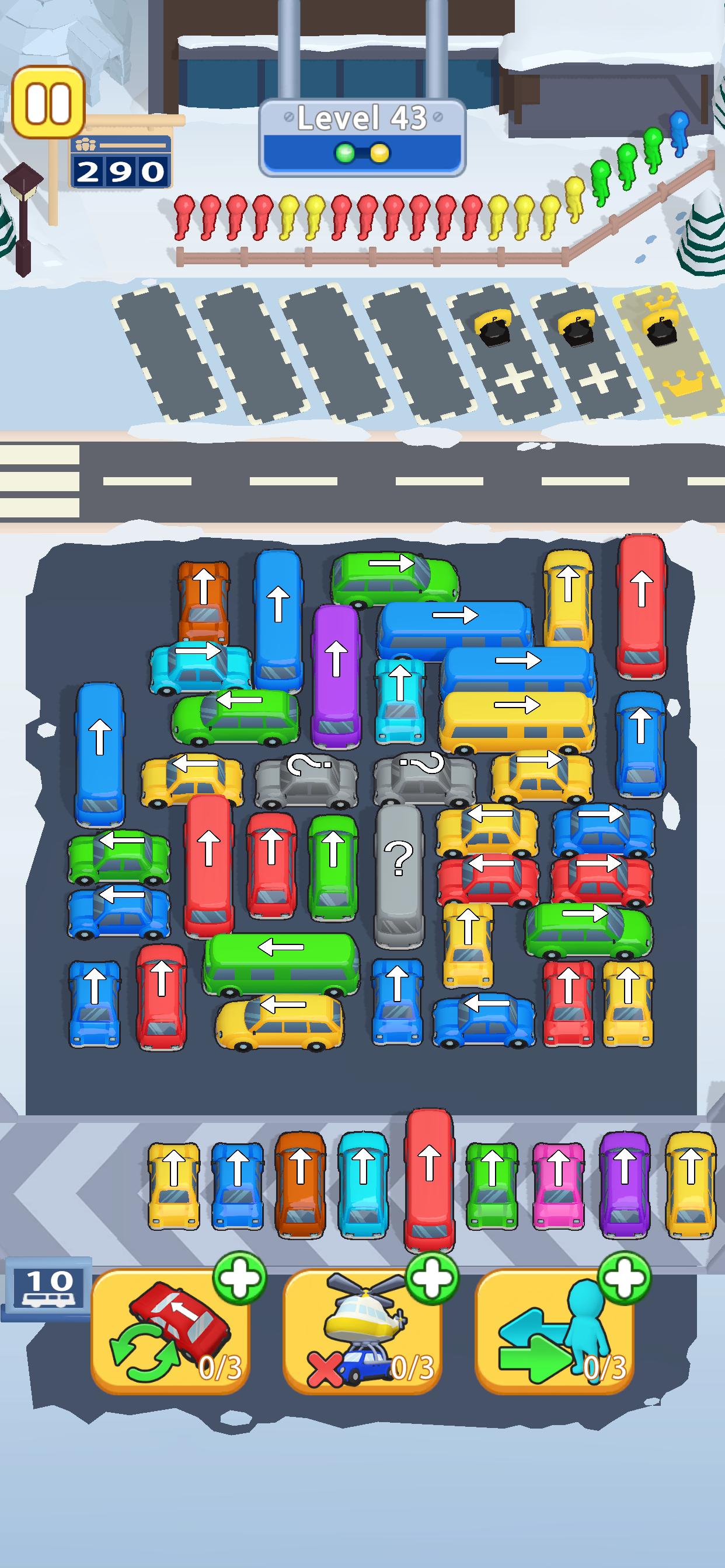 اسکرین شات 3 بازی Bus Jam 3D - Color Match Game