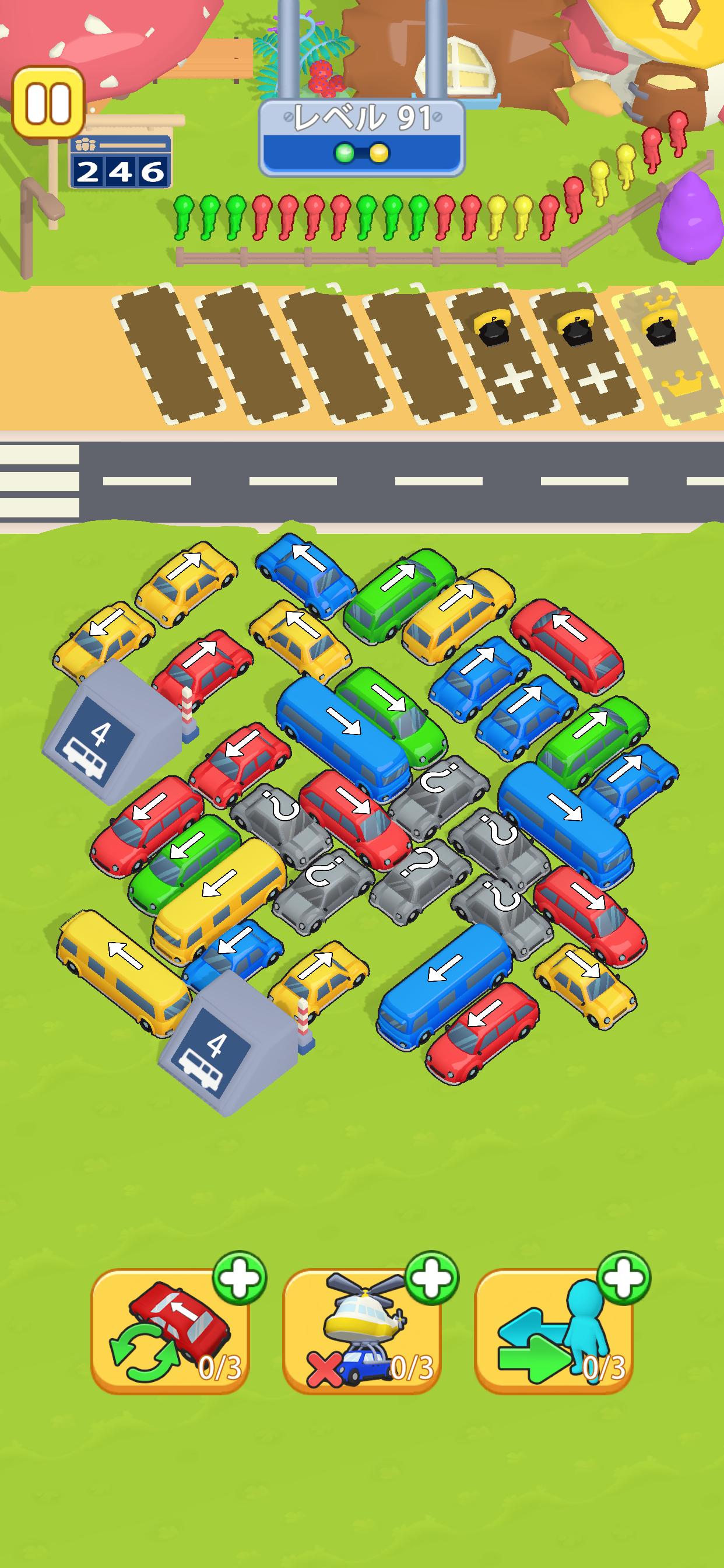 اسکرین شات 4 بازی Bus Jam 3D - Color Match Game