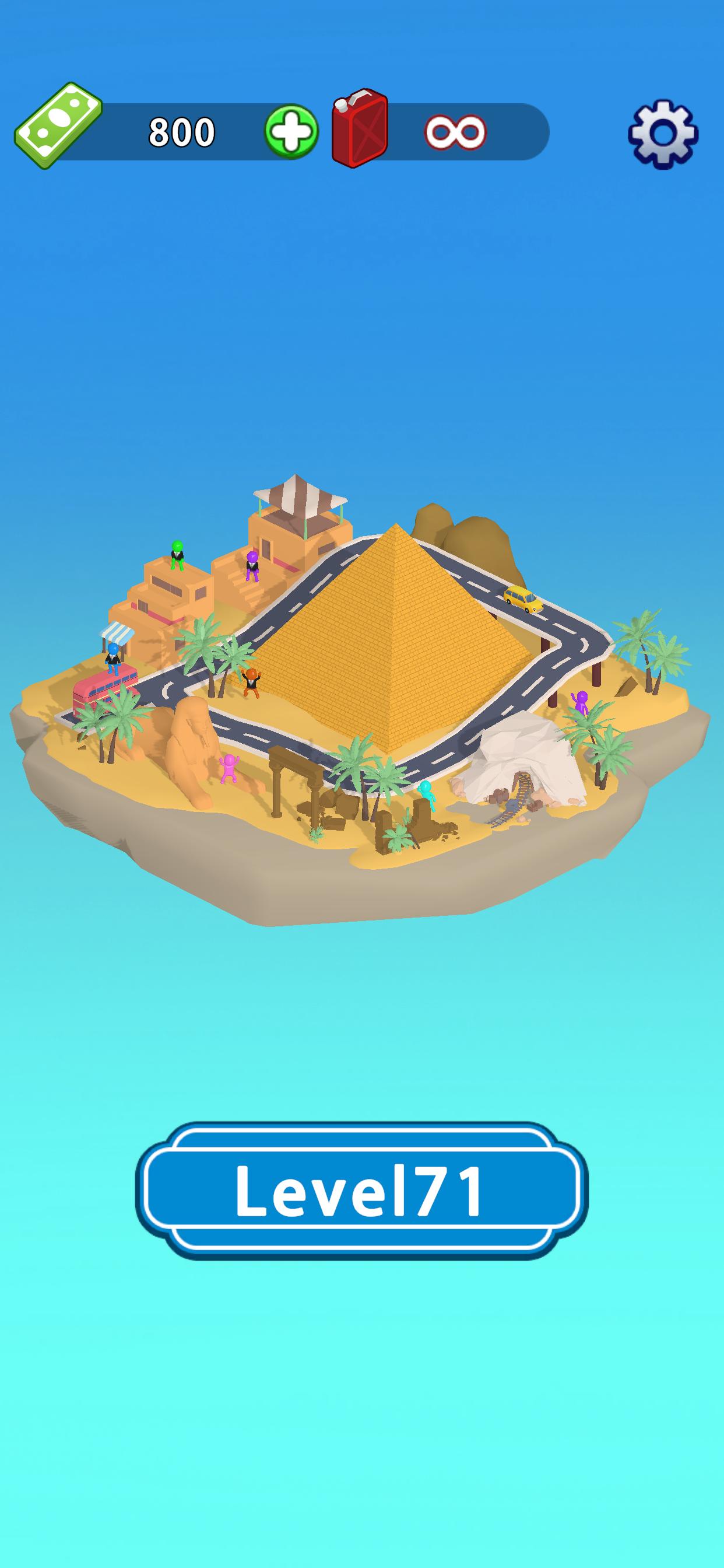 اسکرین شات 5 بازی Bus Jam 3D - Color Match Game