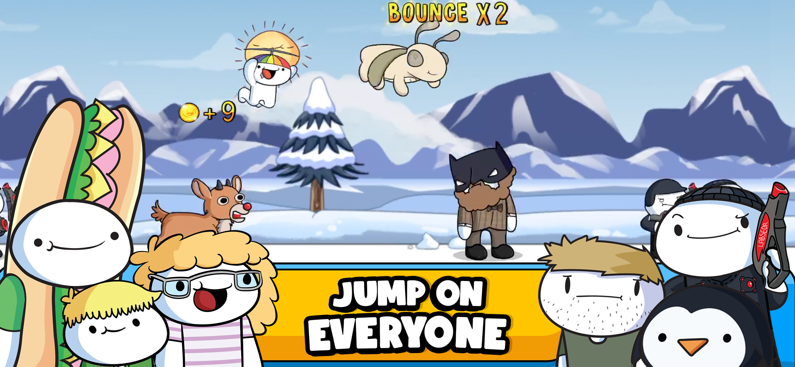 اسکرین شات 4 بازی TheOdd1sOut: Let's Bounce