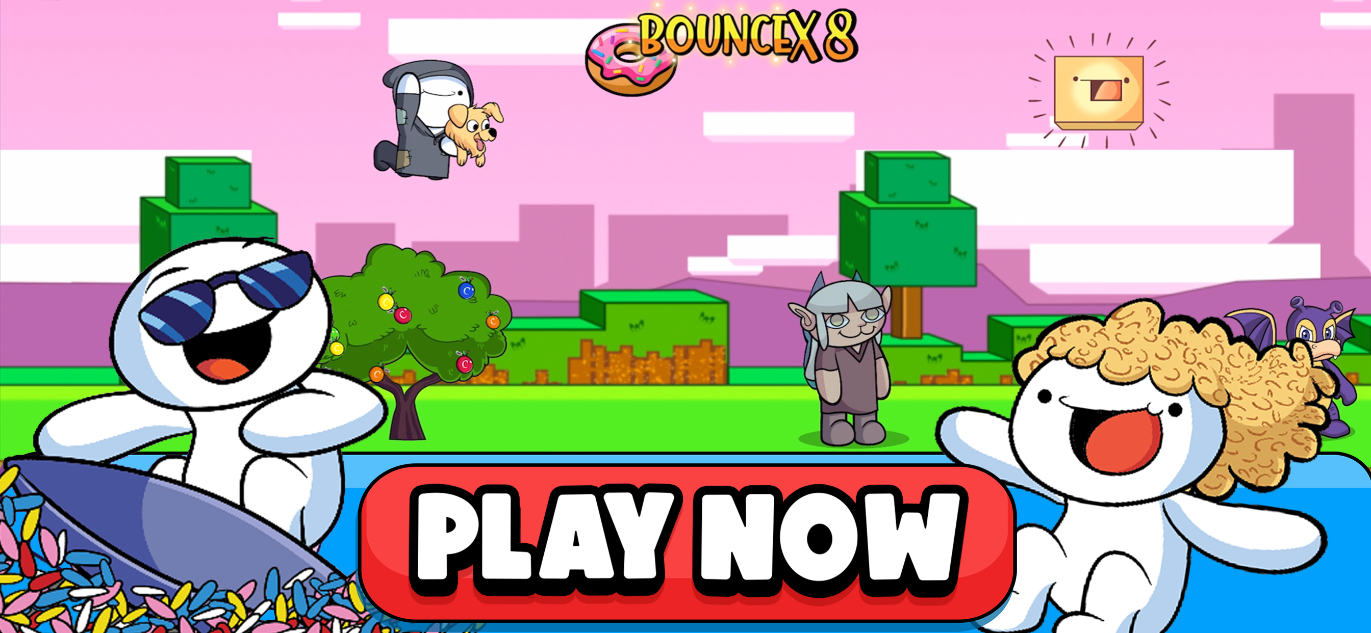 اسکرین شات 6 بازی TheOdd1sOut: Let's Bounce