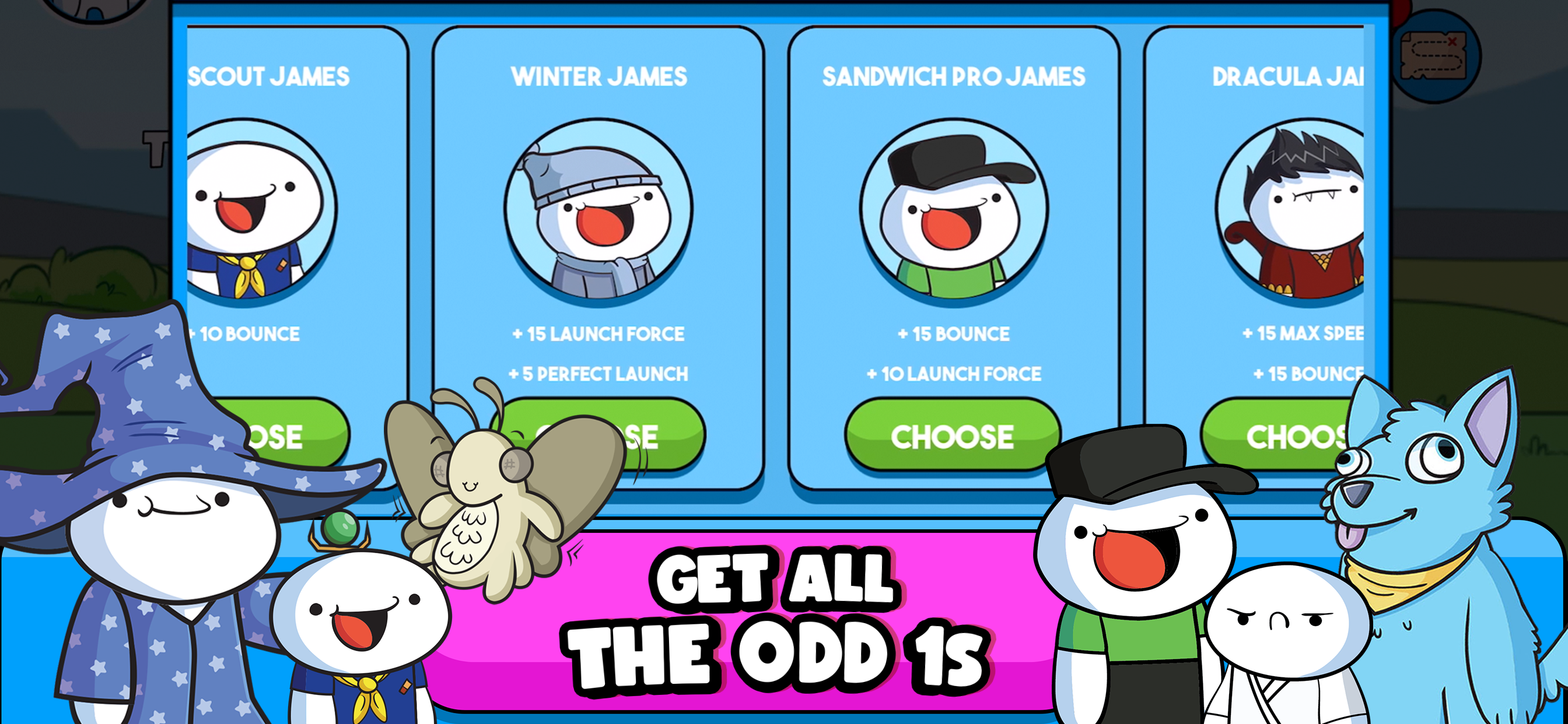 اسکرین شات 5 بازی TheOdd1sOut: Let's Bounce