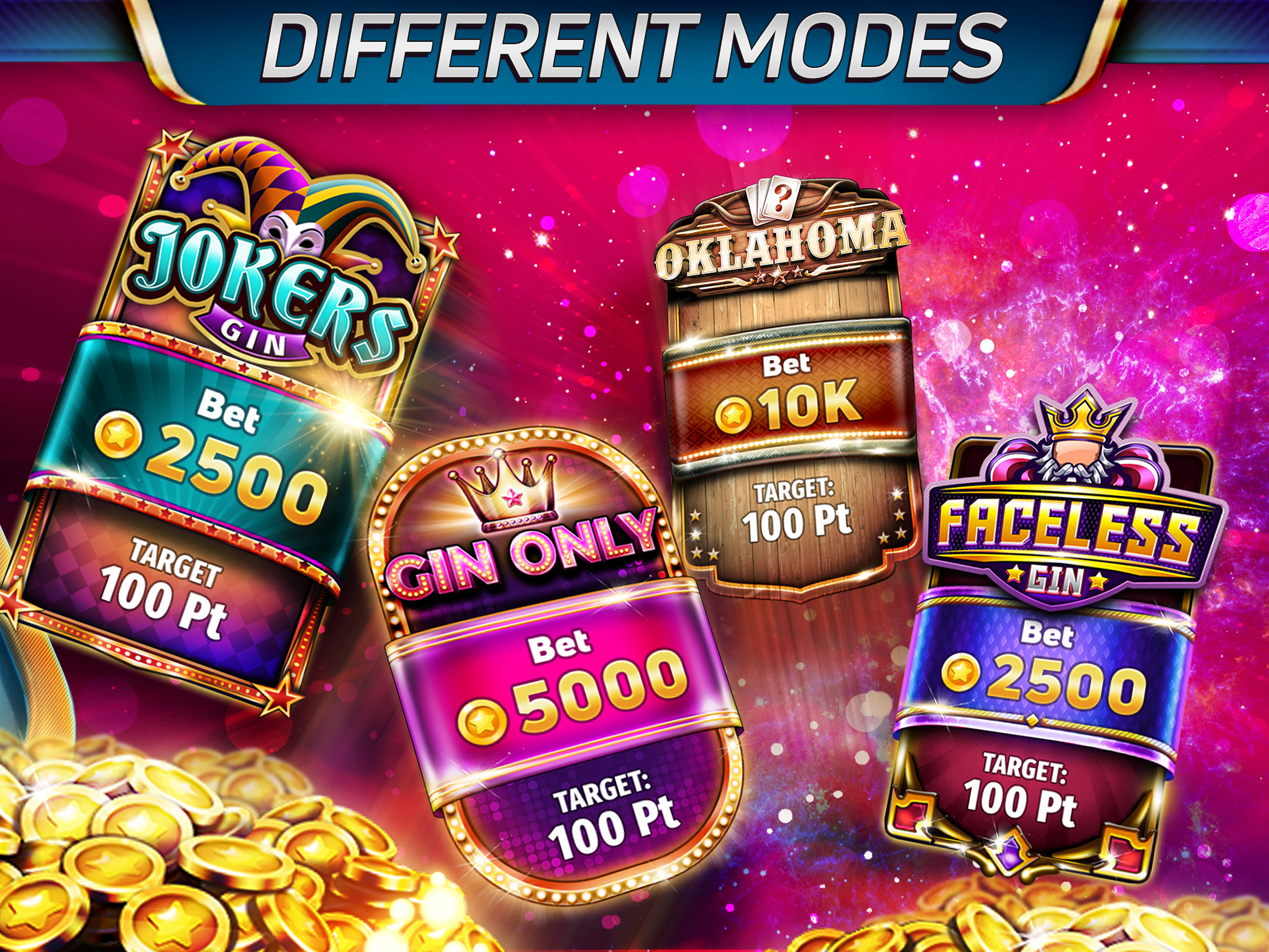 اسکرین شات 2 بازی Gin Rummy Stars - Card Game