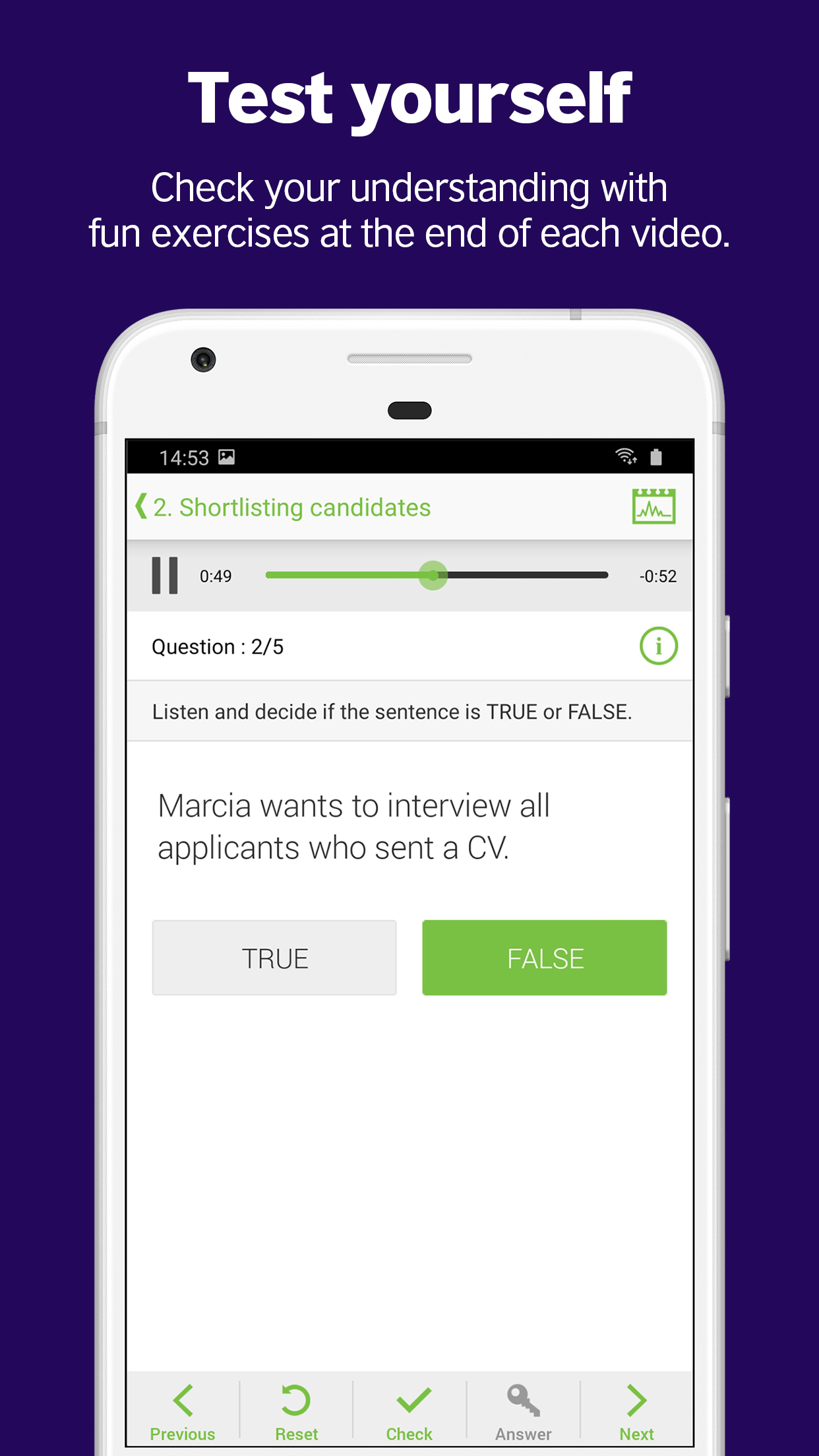 اسکرین شات 5 برنامه LearnEnglish Videos