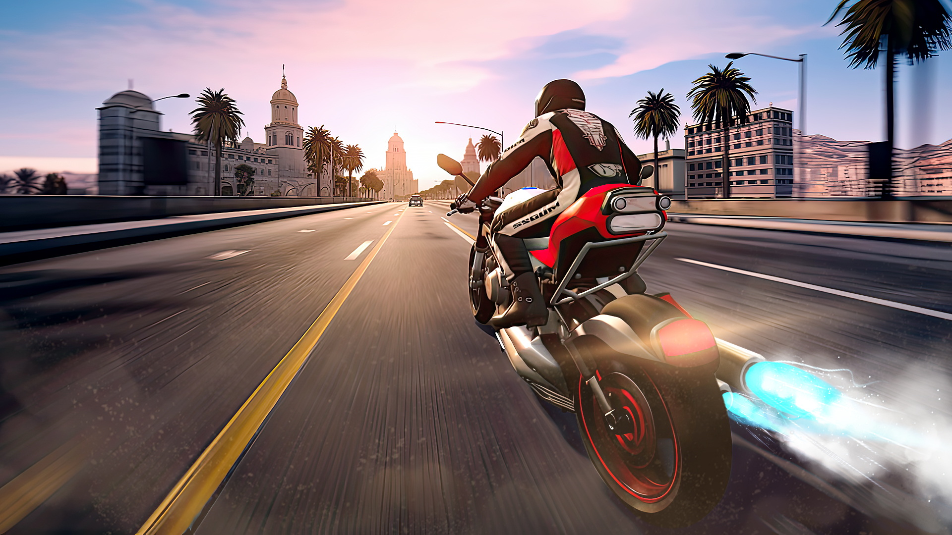 اسکرین شات 1 بازی Traffic Bike Driving Simulator