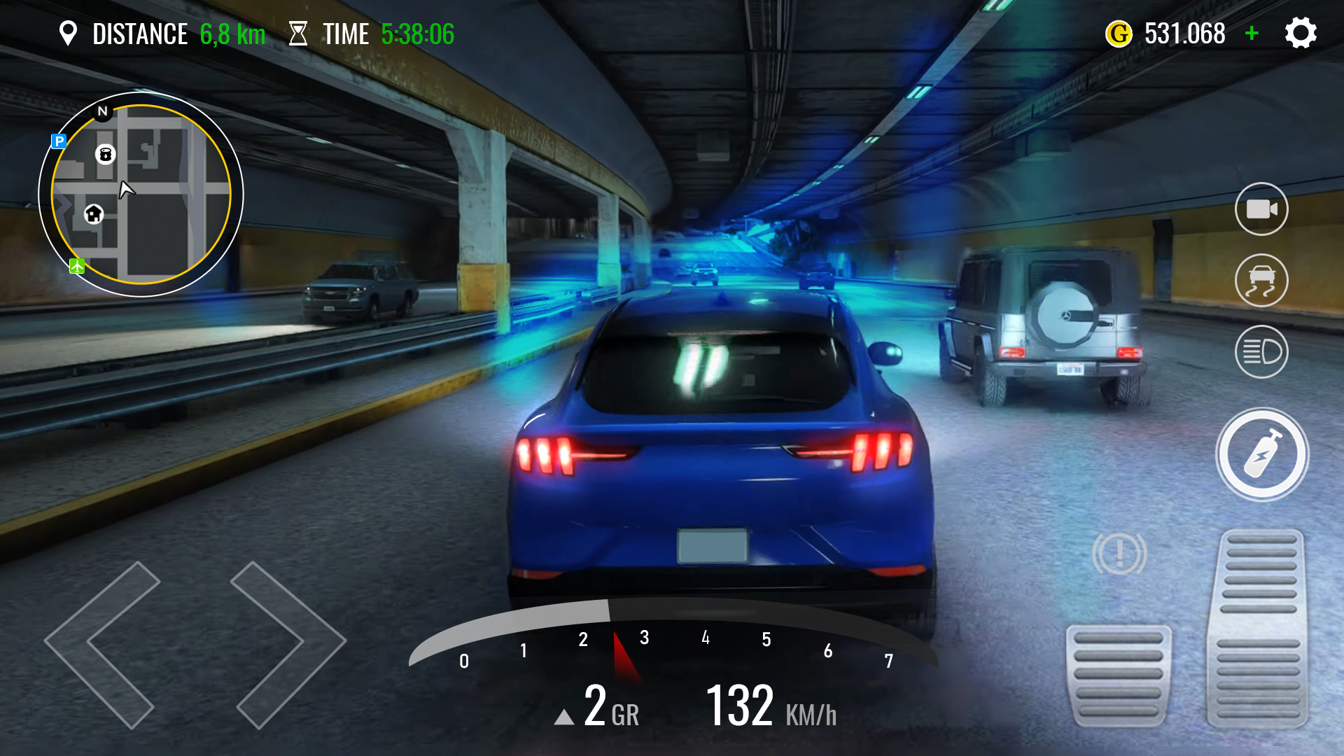 اسکرین شات 5 بازی Traffic Driving Car Simulator