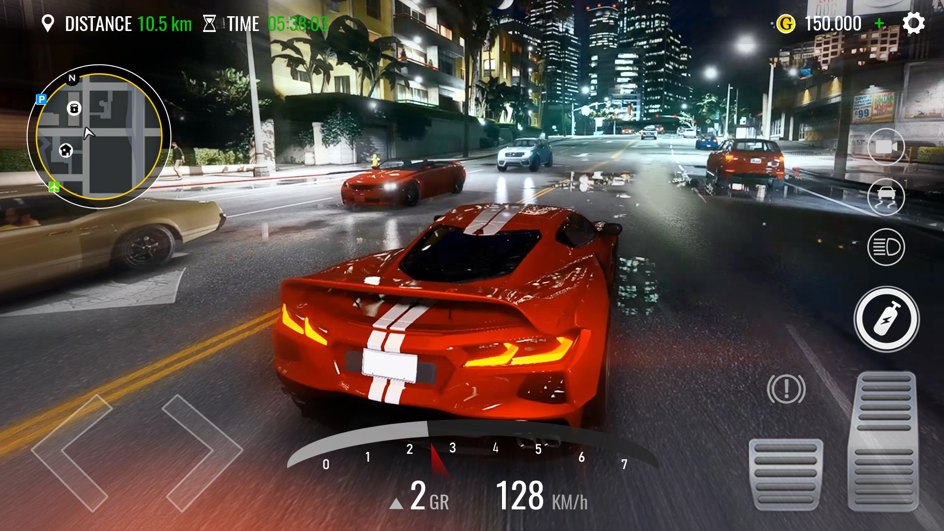 اسکرین شات 1 بازی Traffic Driving Car Simulator