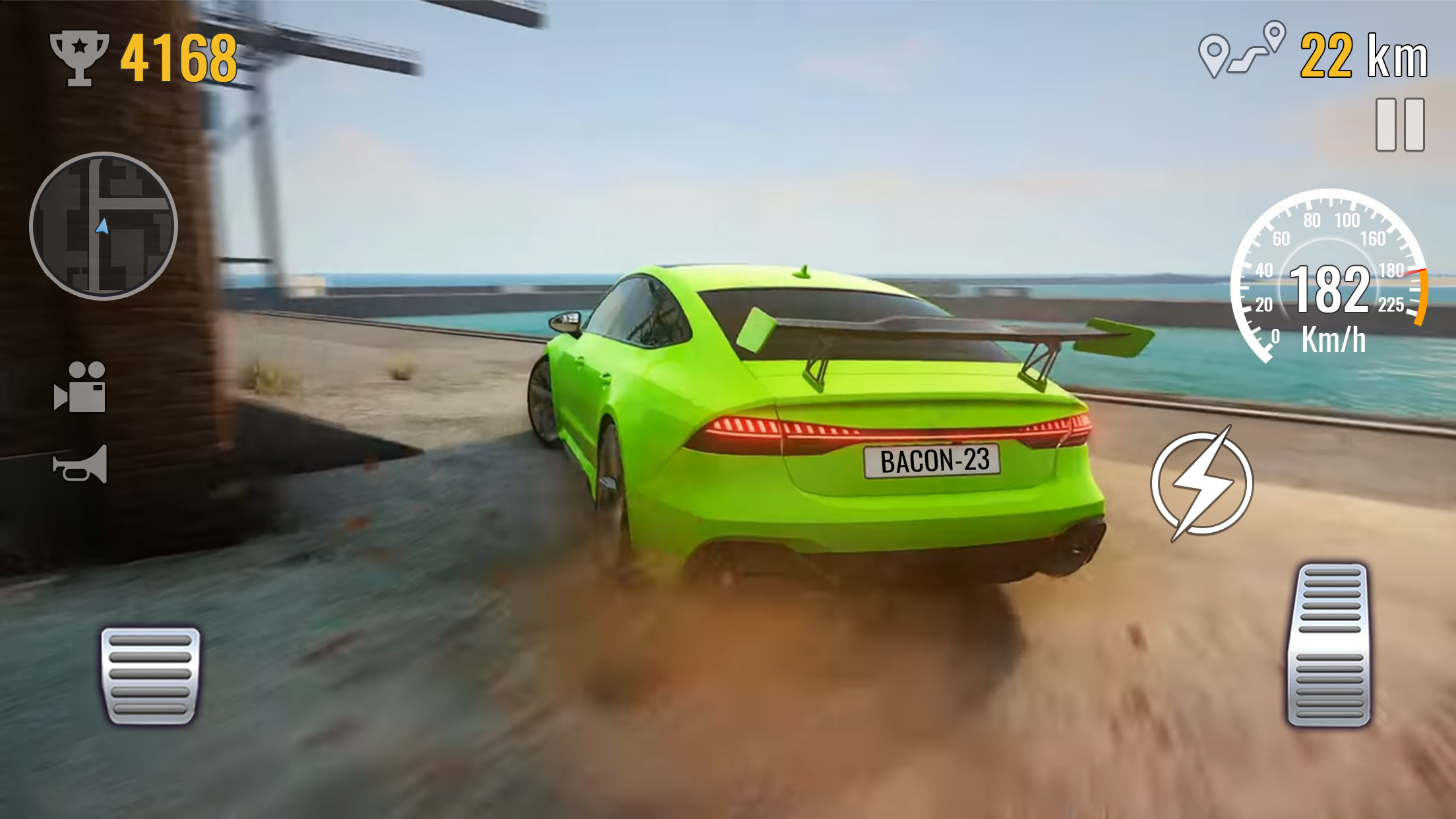 اسکرین شات 3 بازی Car Racing - Real Master City