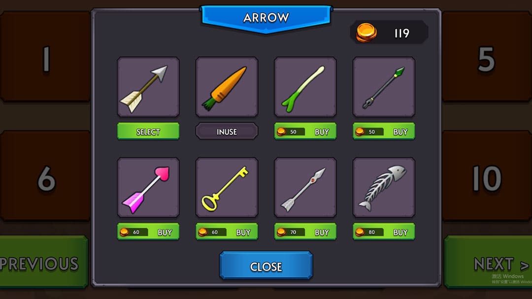اسکرین شات 4 برنامه Stickman Apple Shooter
