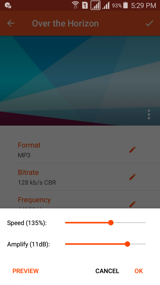 اسکرین شات 4 برنامه Audio Converter (MP3 AAC OPUS)