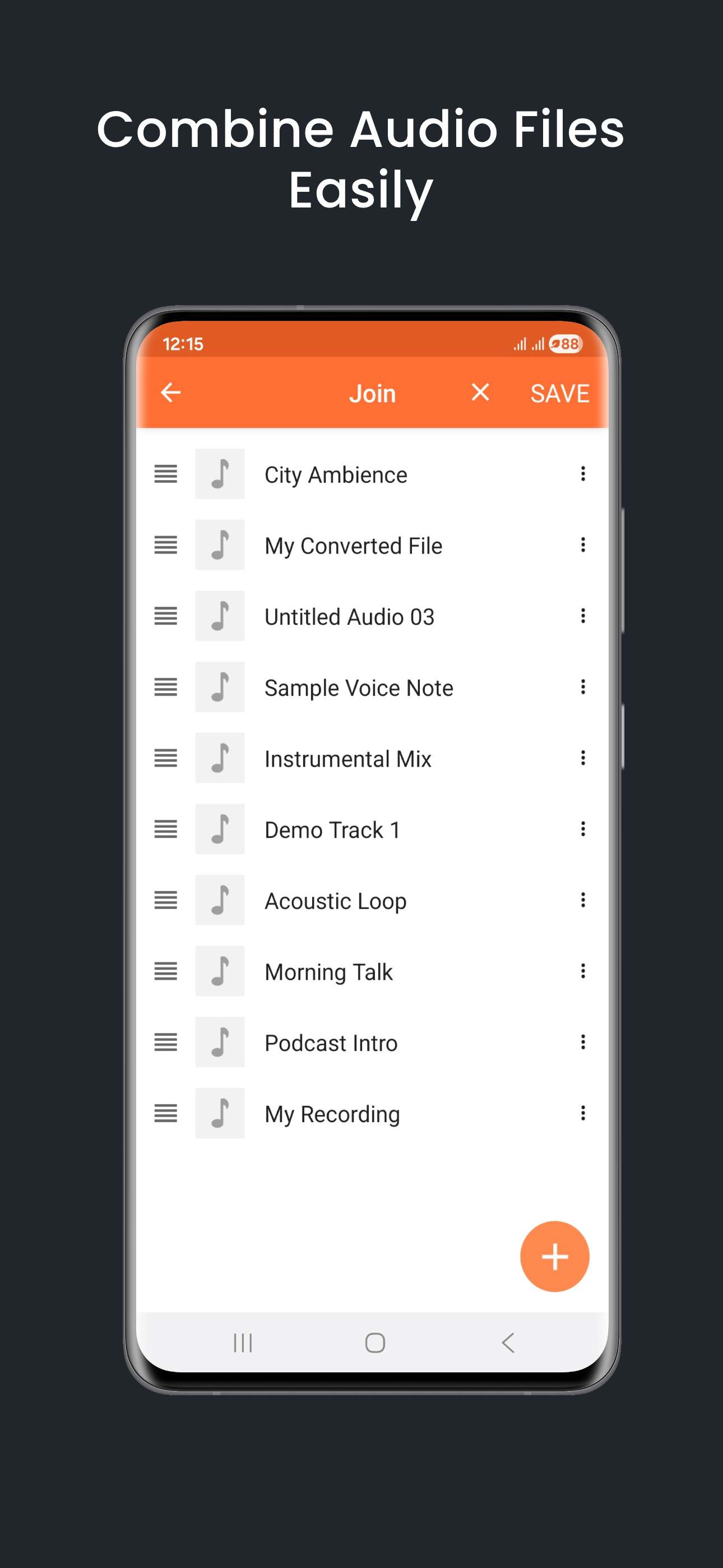 اسکرین شات 3 برنامه MP3 Cutter & Ringtone Maker