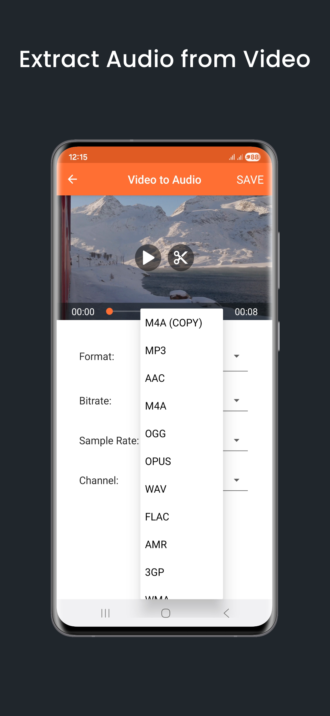 اسکرین شات 4 برنامه MP3 Cutter & Ringtone Maker