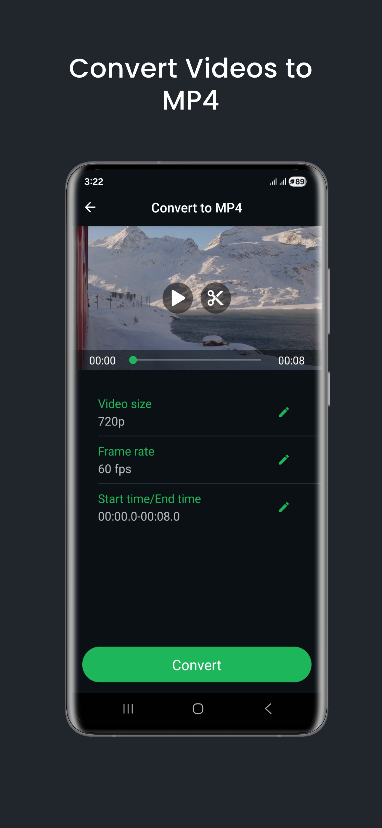 اسکرین شات 5 برنامه Video Compressor & Converter