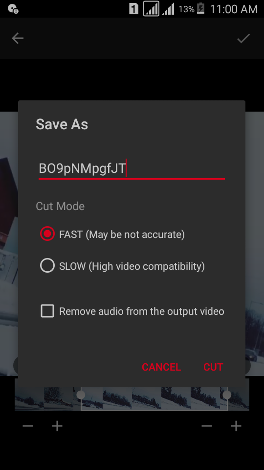 اسکرین شات 5 برنامه Video to Audio (MP3 AAC OPUS)