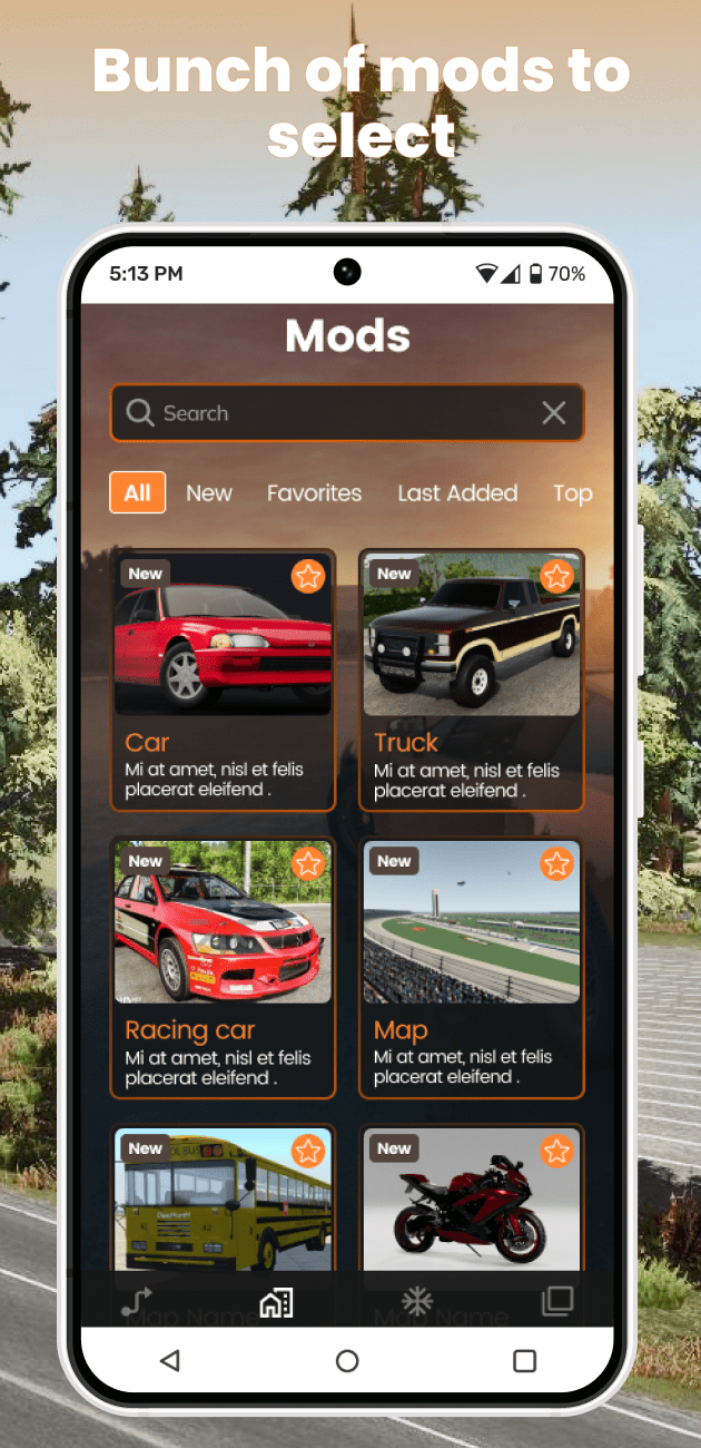اسکرین شات 5 برنامه Mods & Maps for BeamNG Drive