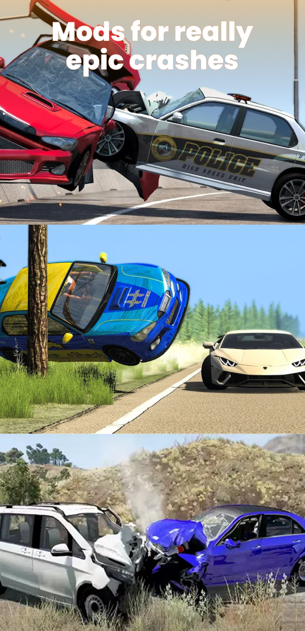اسکرین شات 1 برنامه Mods & Maps for BeamNG Drive