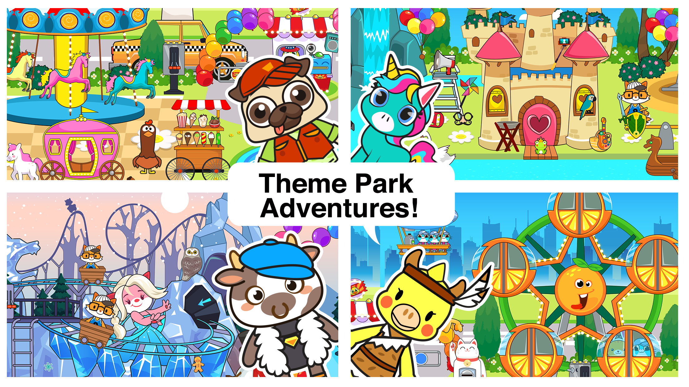 اسکرین شات 2 برنامه Main Street Pets Big Vacation