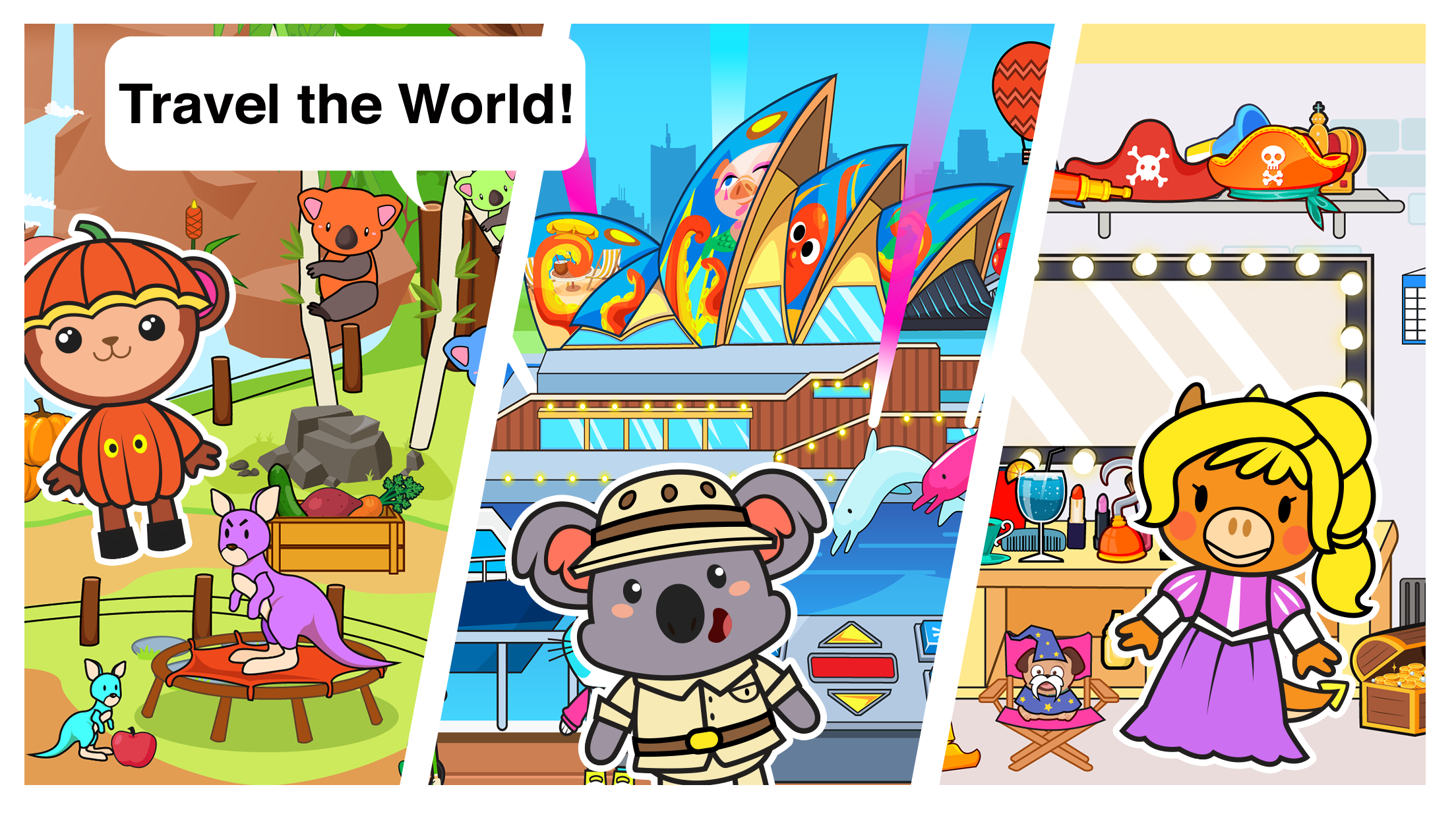 اسکرین شات 4 برنامه Main Street Pets Big Vacation