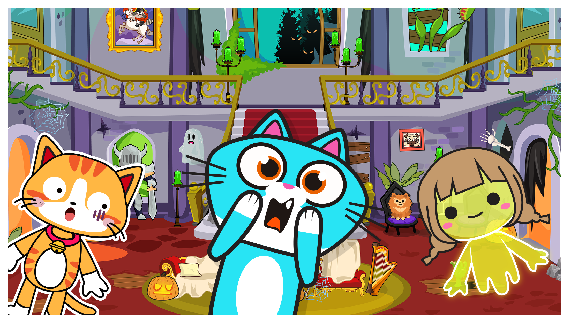 اسکرین شات 3 برنامه Main Street Pets Haunted House