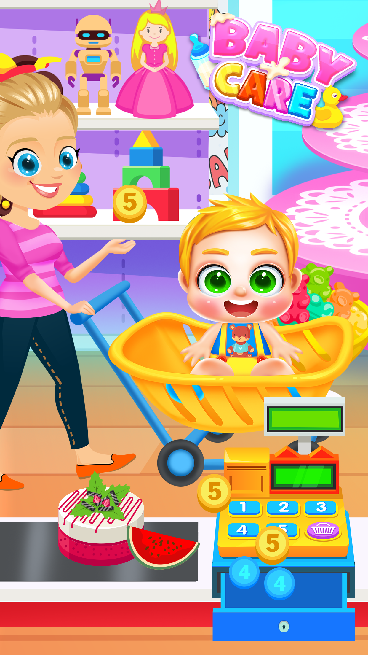 اسکرین شات 6 برنامه My Baby Care Newborn Games