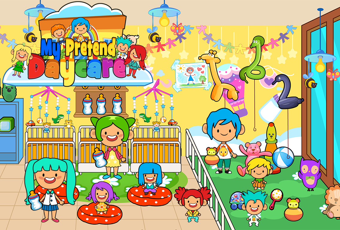 اسکرین شات 2 بازی My Pretend Daycare Babysitter