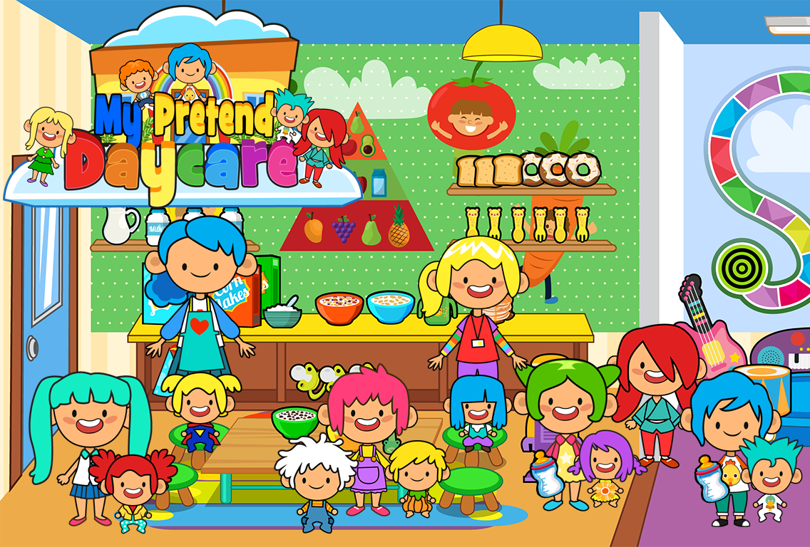 اسکرین شات 3 بازی My Pretend Daycare Babysitter