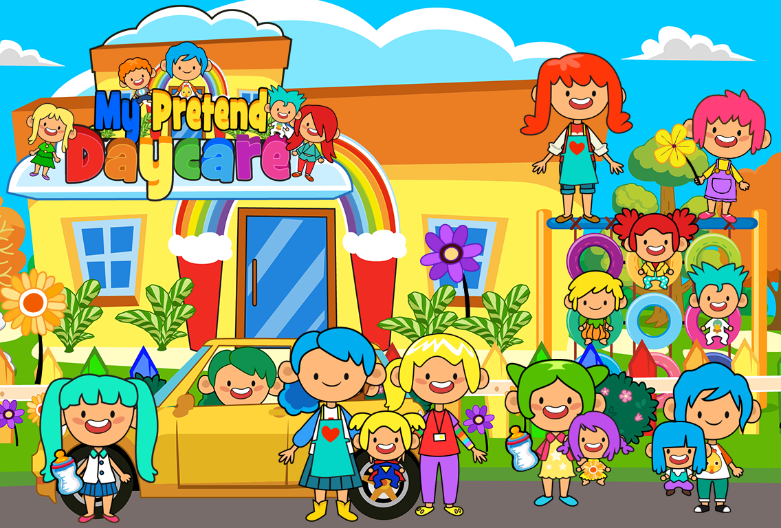 اسکرین شات 1 بازی My Pretend Daycare Babysitter