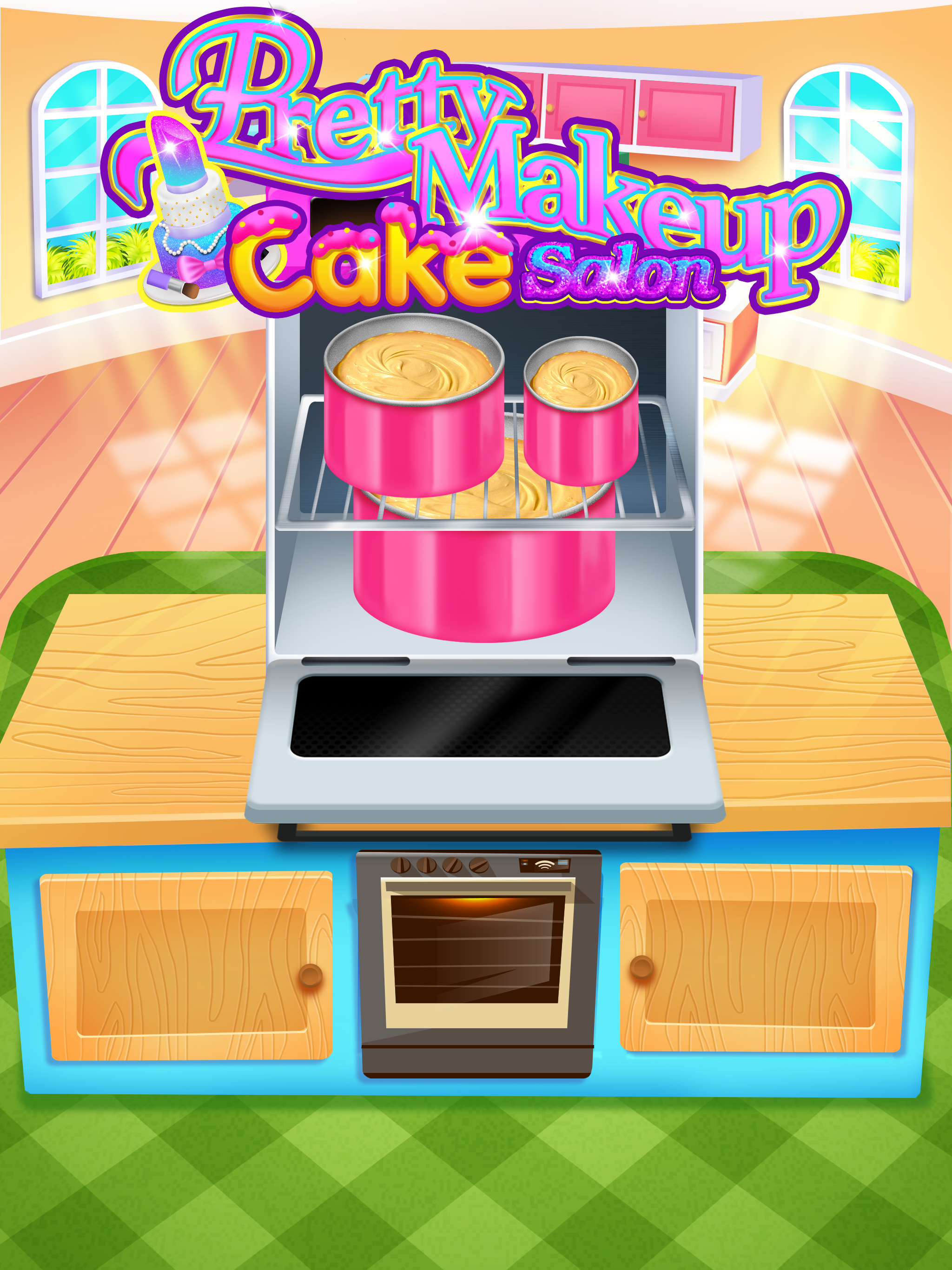 اسکرین شات 4 بازی Pretty Makeup Cake Salon Games