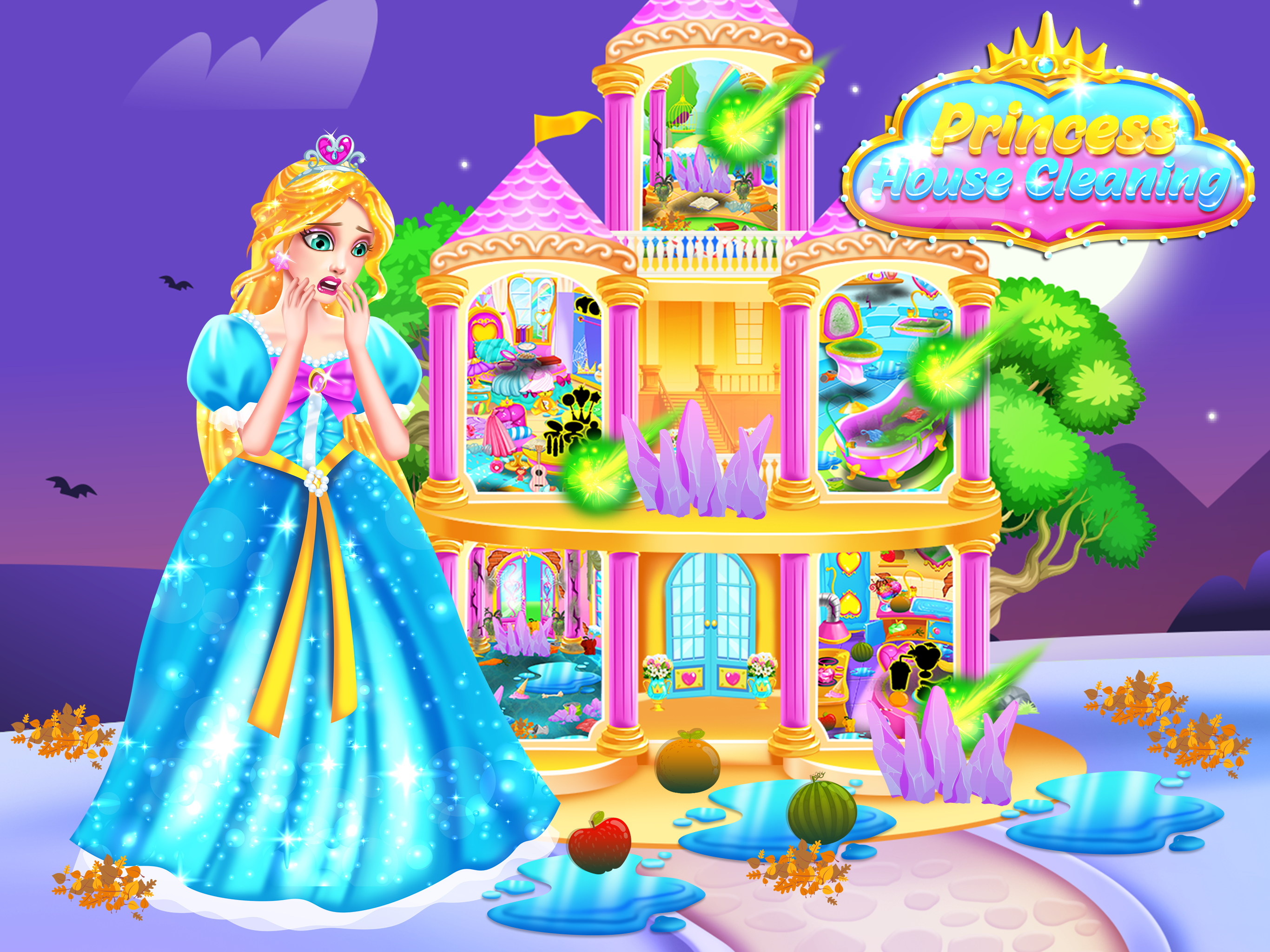 اسکرین شات 2 بازی Princess Castle House Cleanup