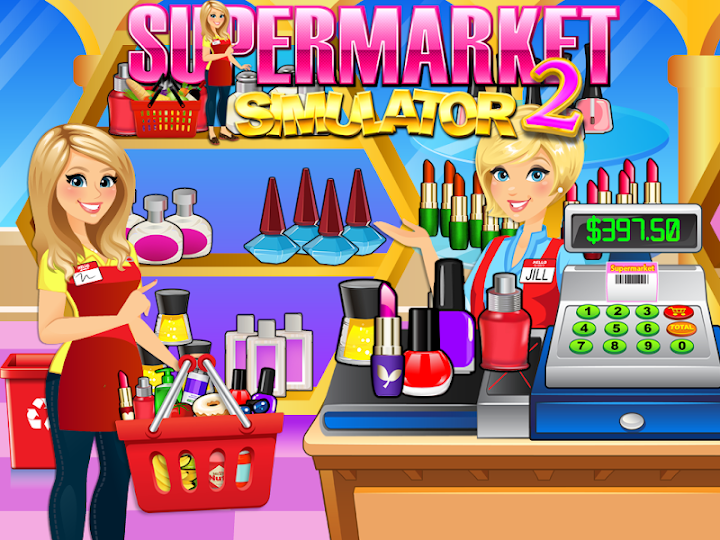 اسکرین شات 8 بازی Supermarket Grocery Store Girl - Supermarket Games