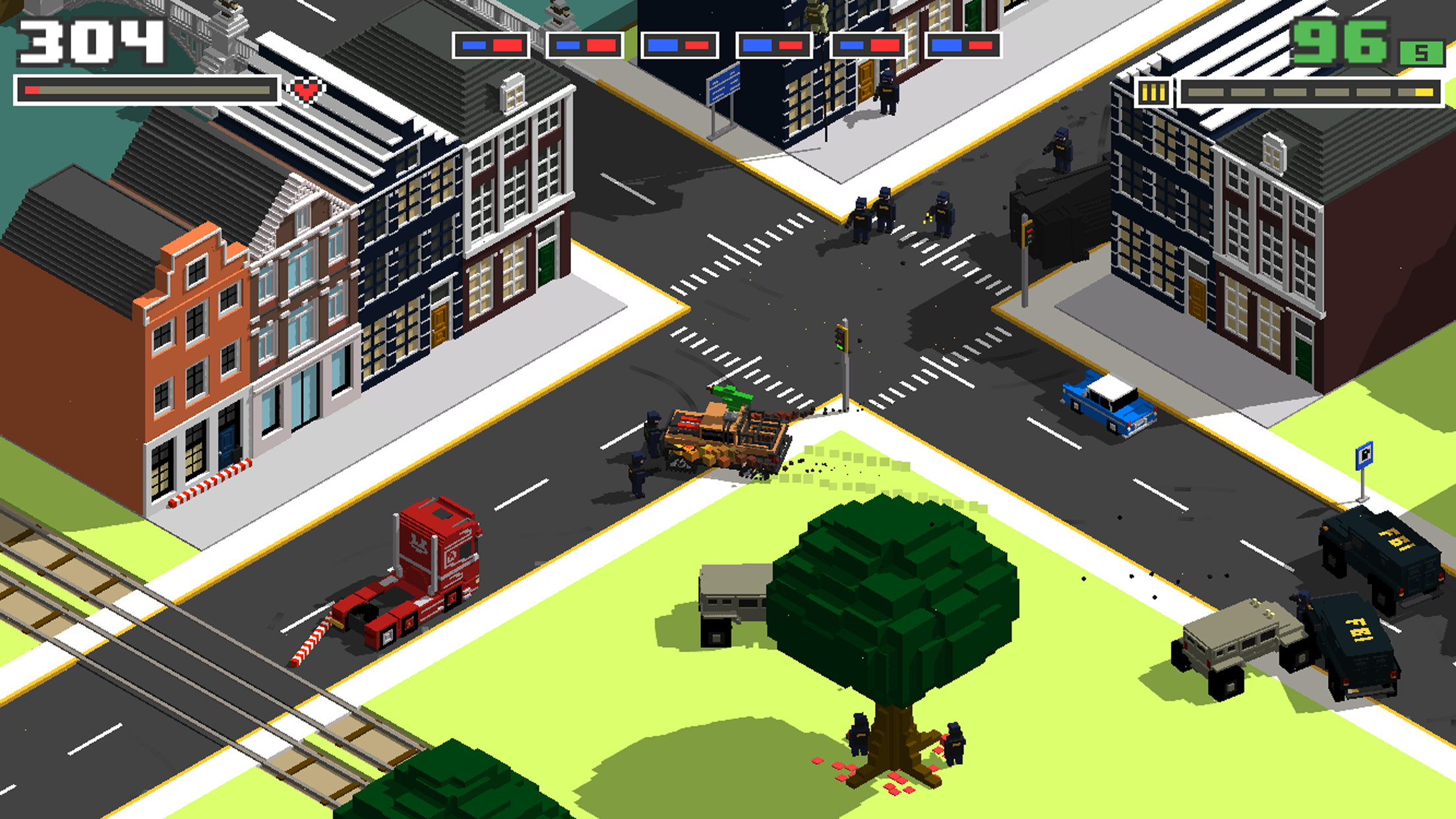 اسکرین شات 4 بازی Smashy Road: Arena