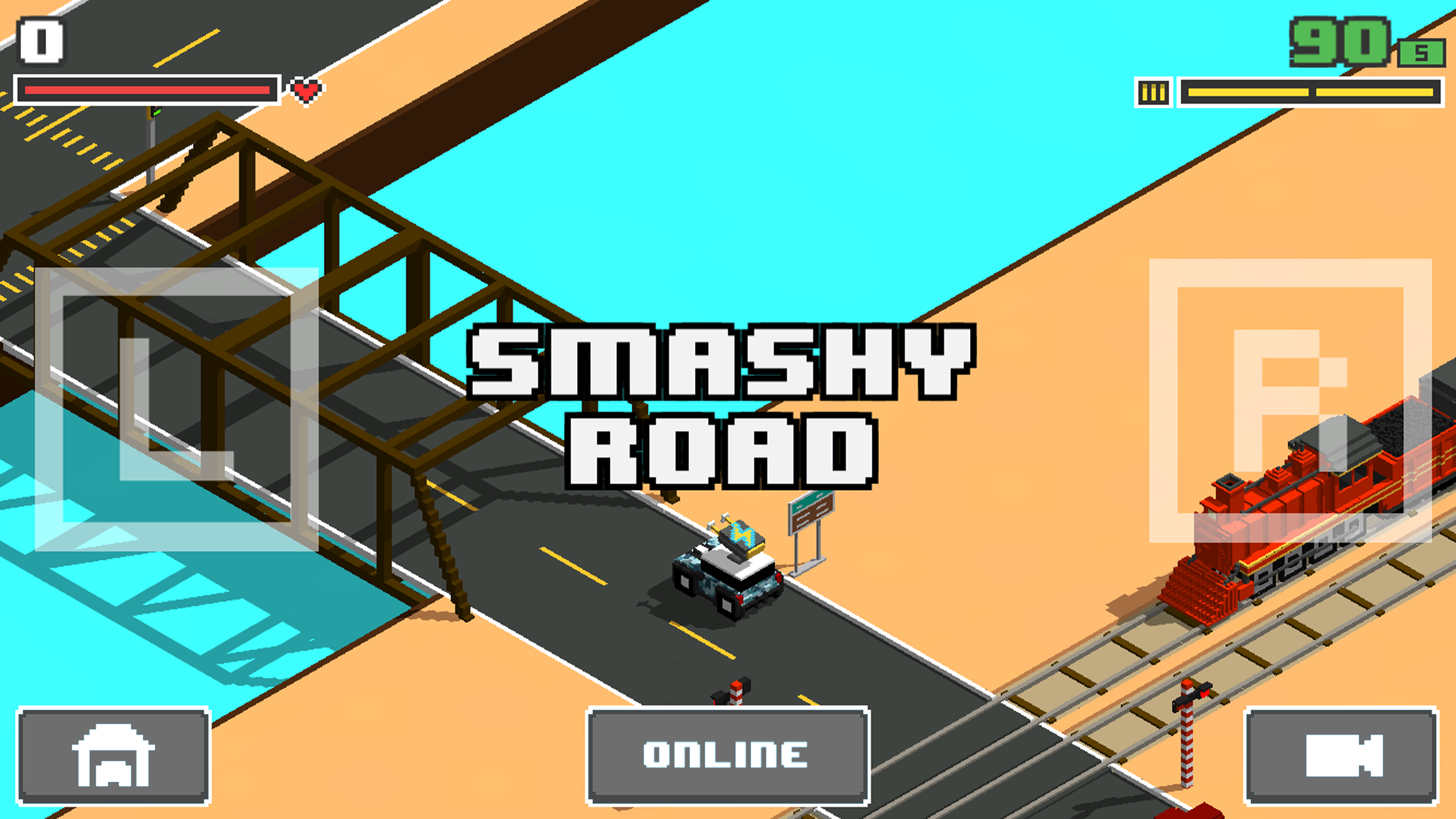 اسکرین شات 1 بازی Smashy Road: Arena