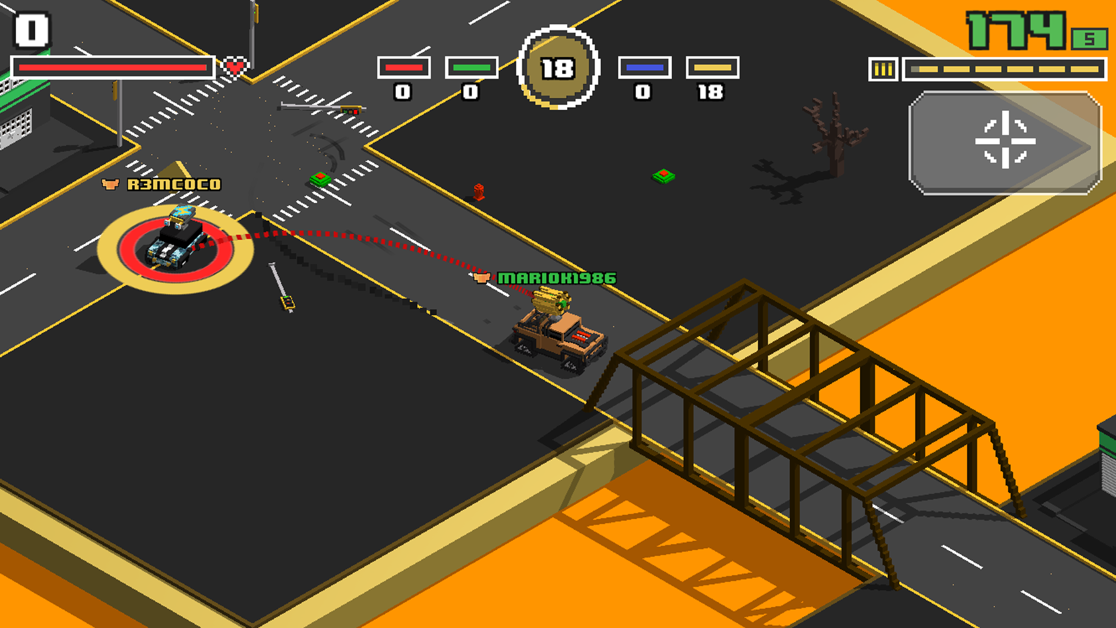 اسکرین شات 2 بازی Smashy Road: Arena
