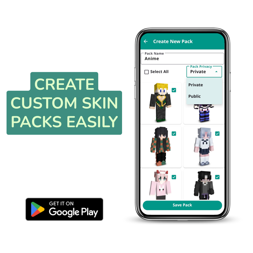 اسکرین شات 4 برنامه Aesthetic Skins Pack Maker